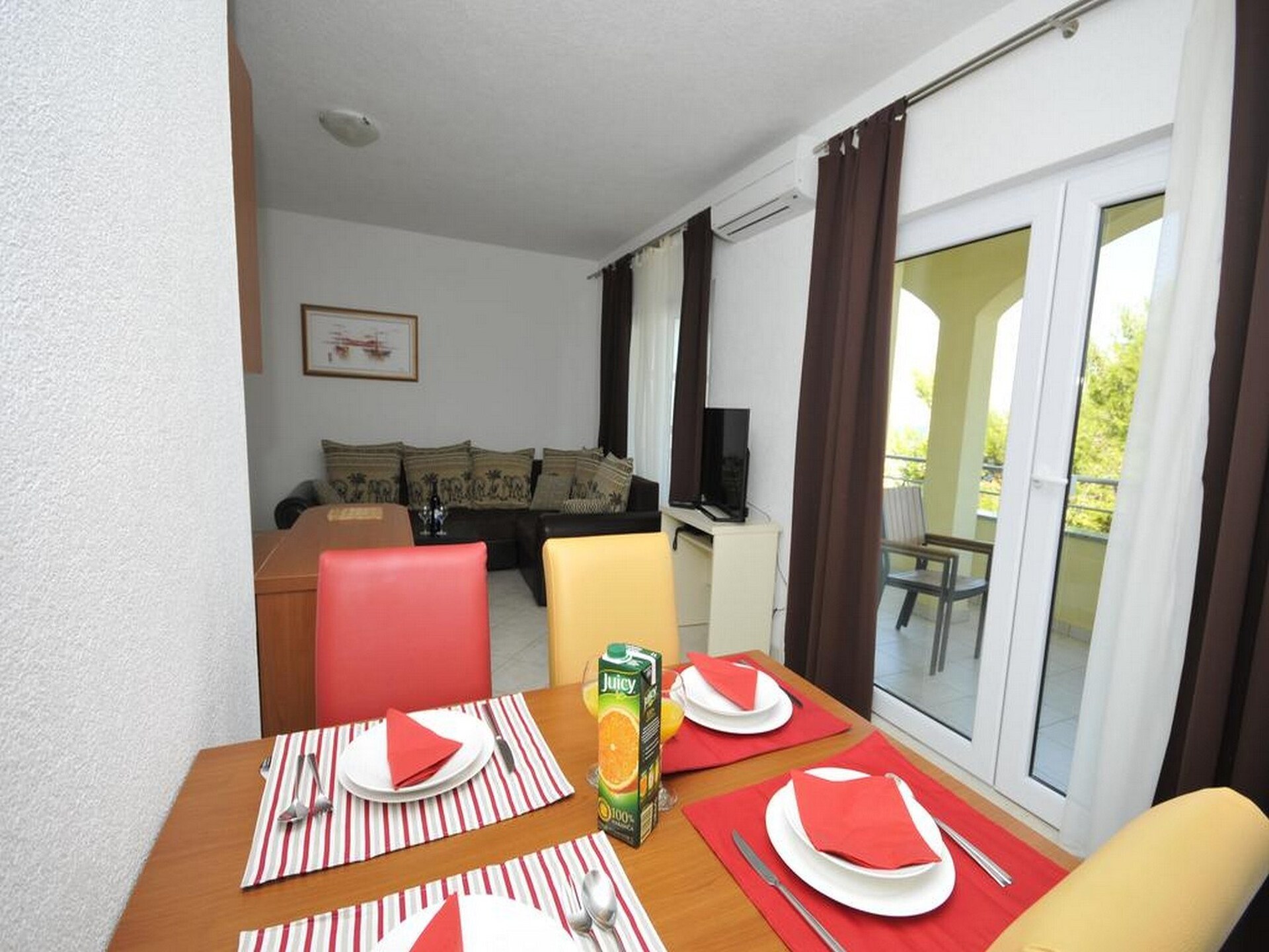 Appartement Mia: Zeezicht, terras & balkon op 100m van het strand - foto 4