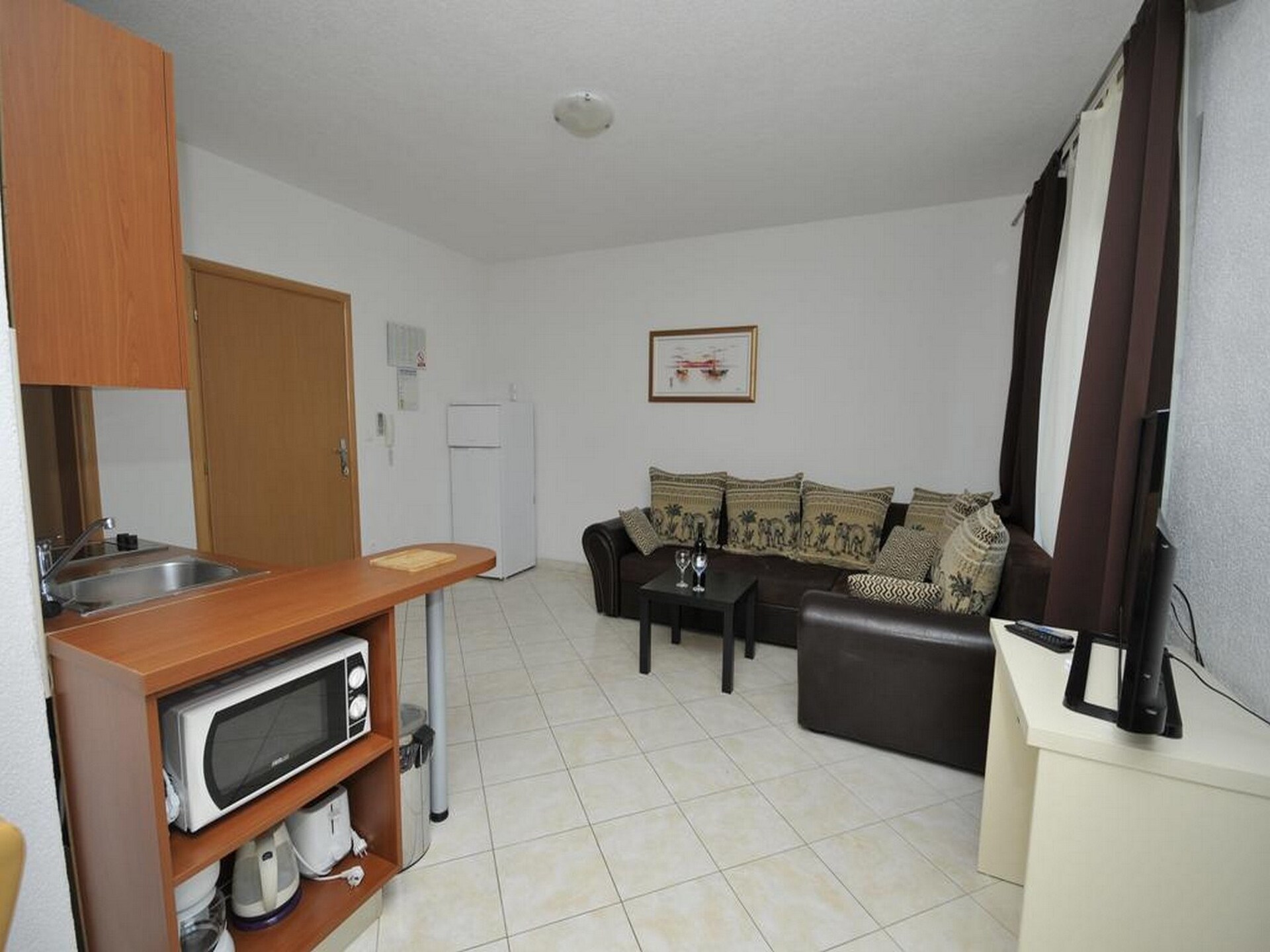 Appartement Mia: Zeezicht, terras & balkon op 100m van het strand - foto 3