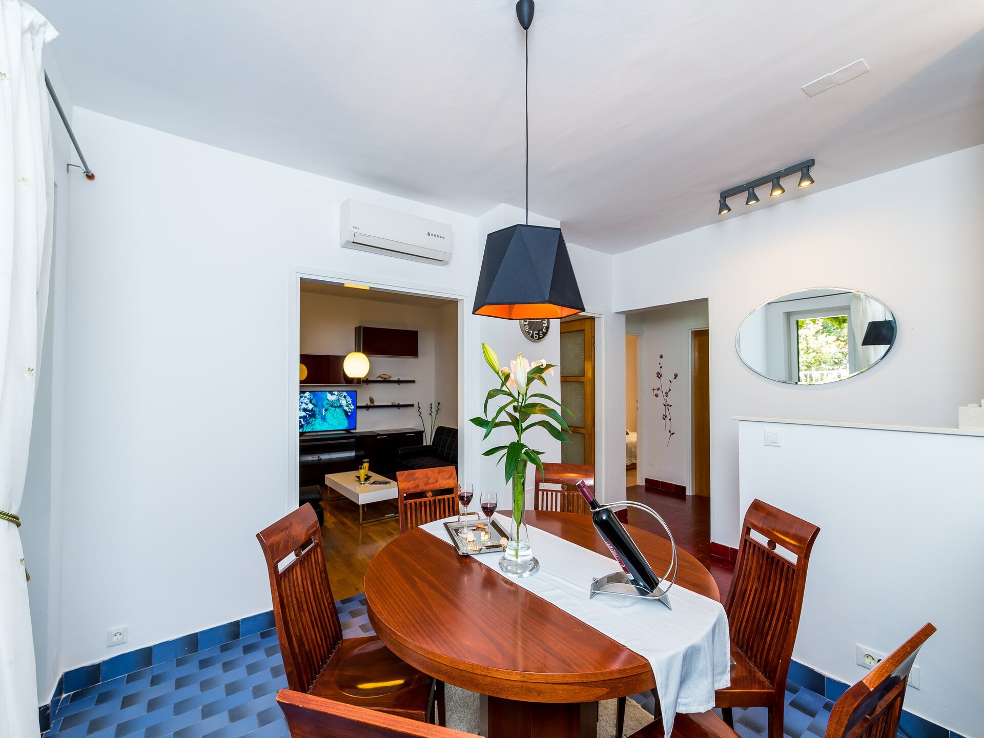 Ruim 2-slaapkamerappartement met terras en tuinzicht in Lapad, Dubrovnik - foto 7