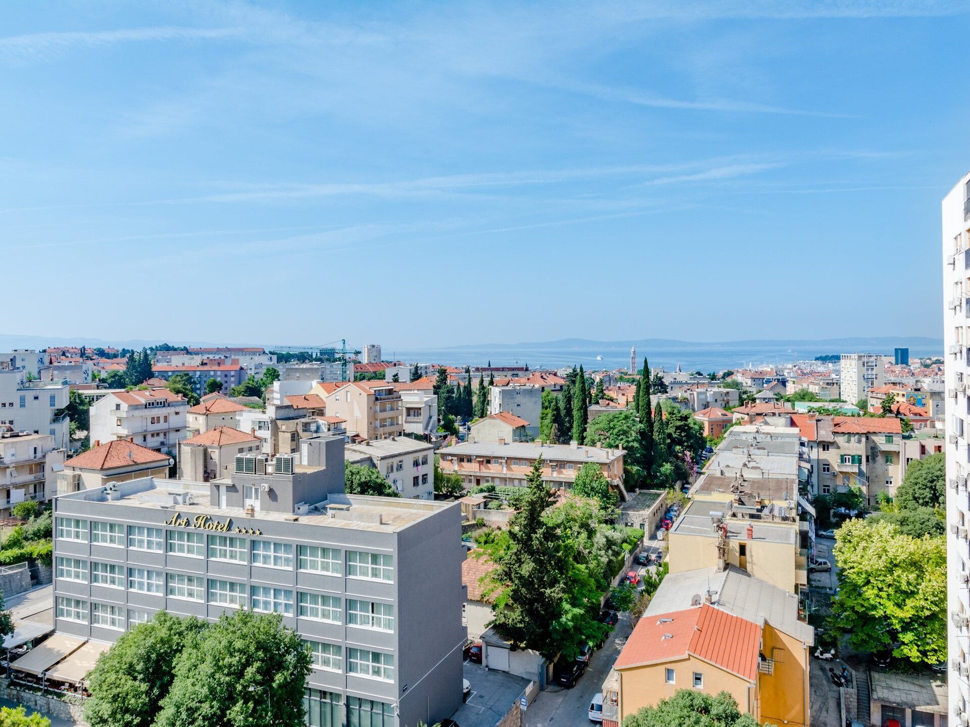 Licht studio-appartement met zeezicht in Split - foto 18