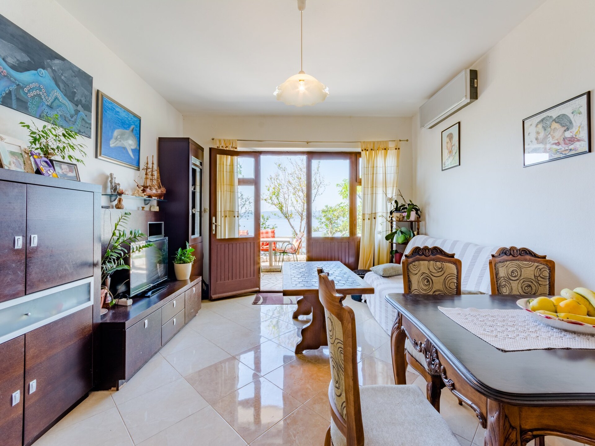 Aan het strand: Ruim appartement met zeezicht in Brela - foto 3
