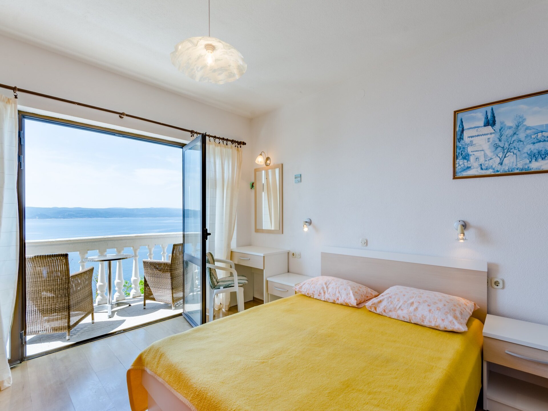 Studio met balkon en uitzicht op zee in Brela, vlakbij het strand - foto 2