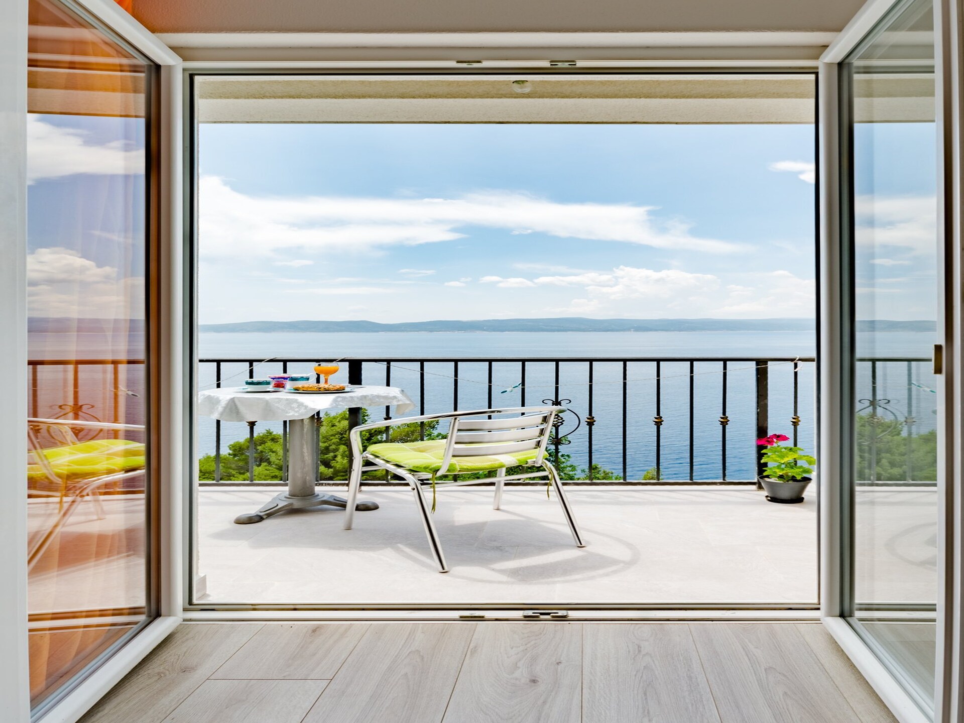4-persoons appartement aan het strand in Brela met zeezicht - foto 16