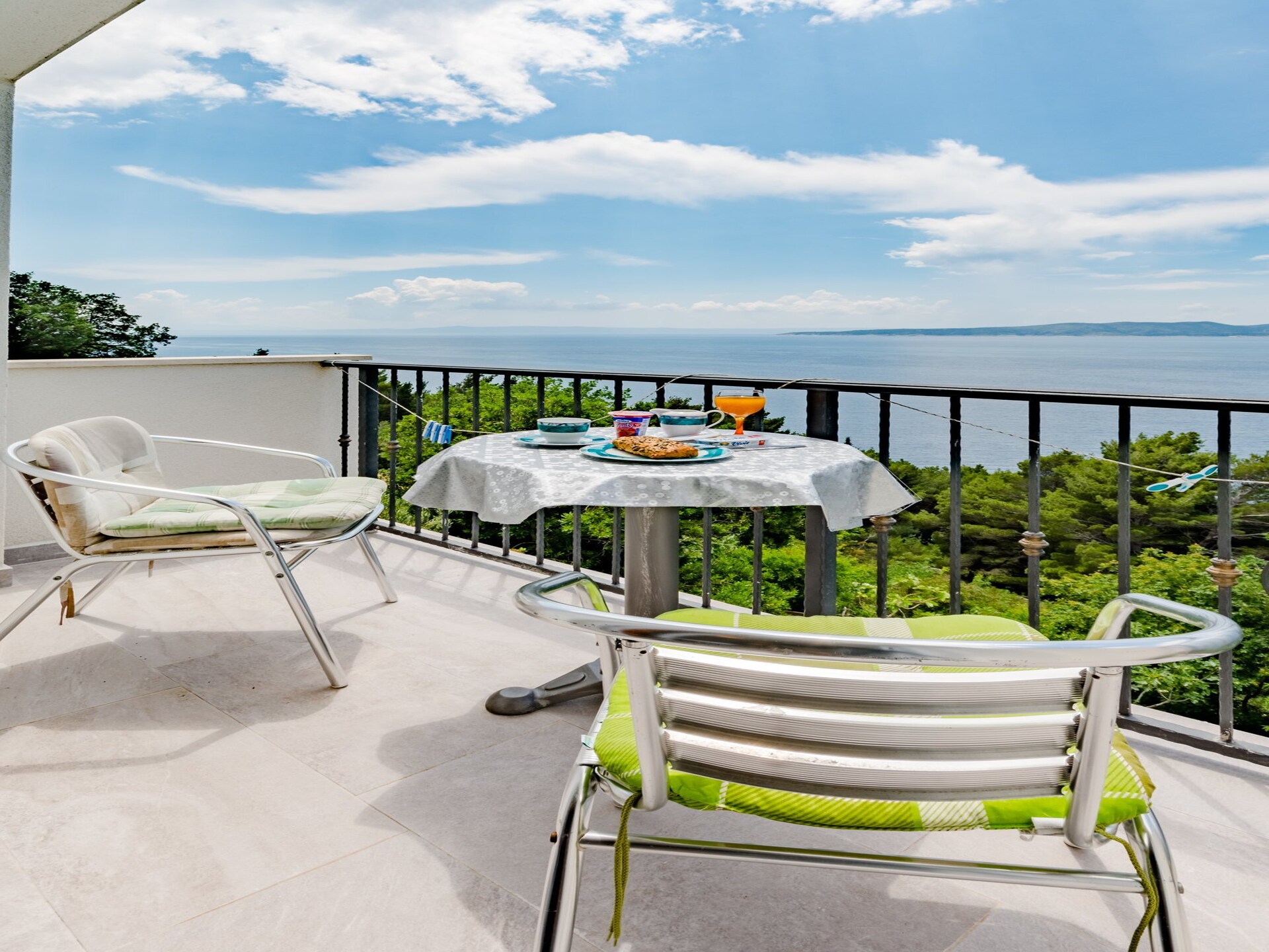 4-persoons appartement aan het strand in Brela met zeezicht - foto 14
