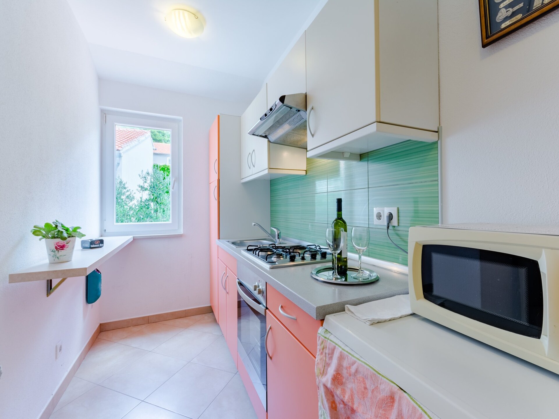 4-persoons appartement aan het strand in Brela met zeezicht - foto 5