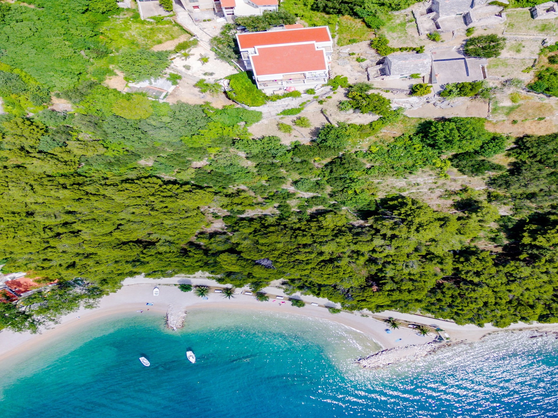 4-persoons appartement aan het strand in Brela met zeezicht - foto 24