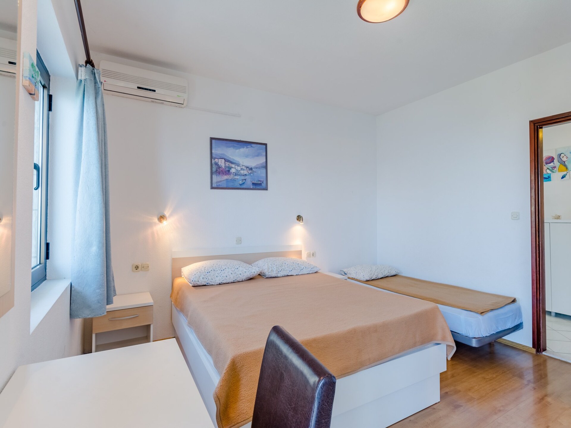 3-persoons appartement aan het strand in Brela met zeezicht - foto 3