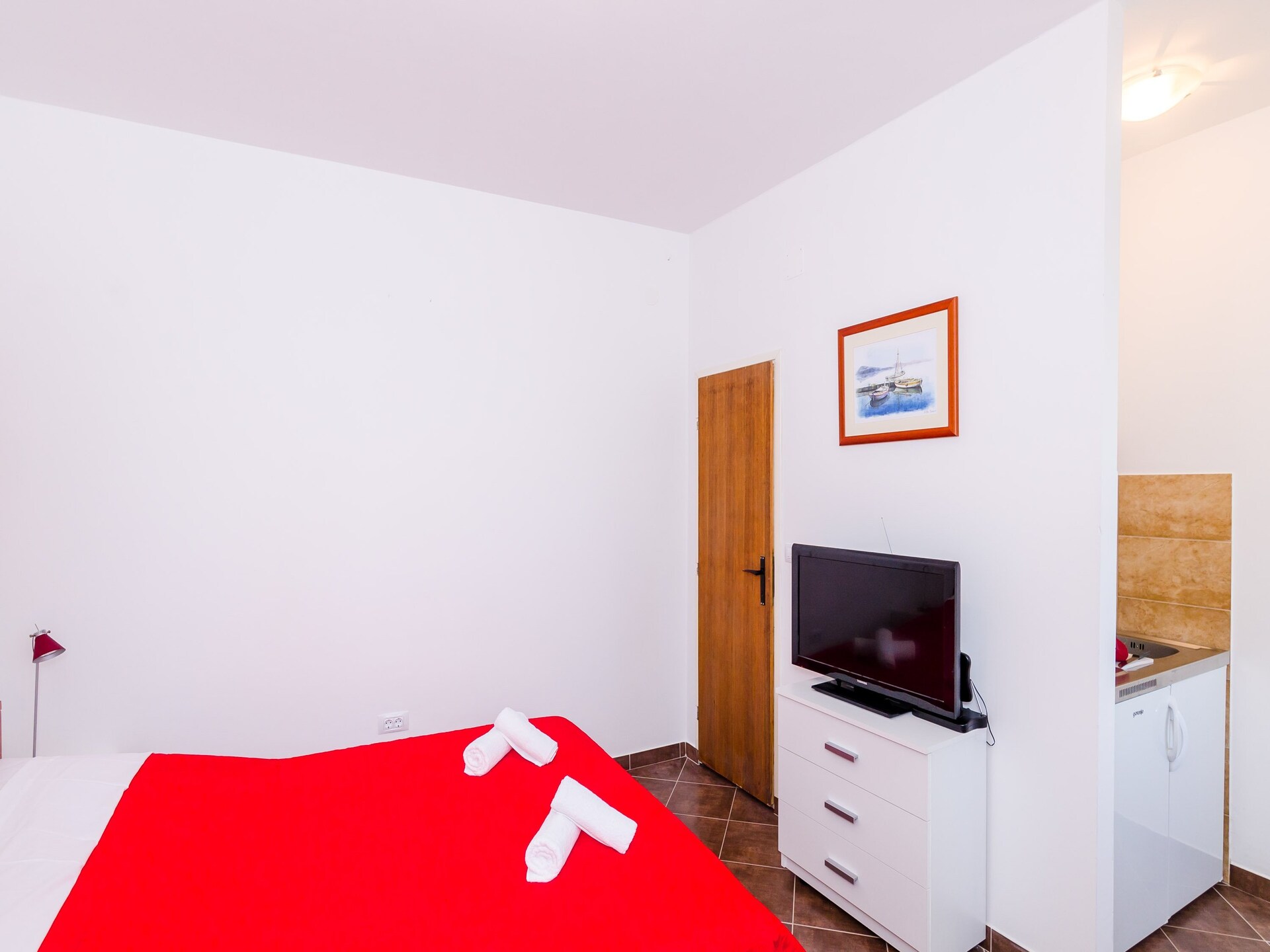 Studio met terras en stadszicht op 3 km van Oude Stad Dubrovnik - foto 7