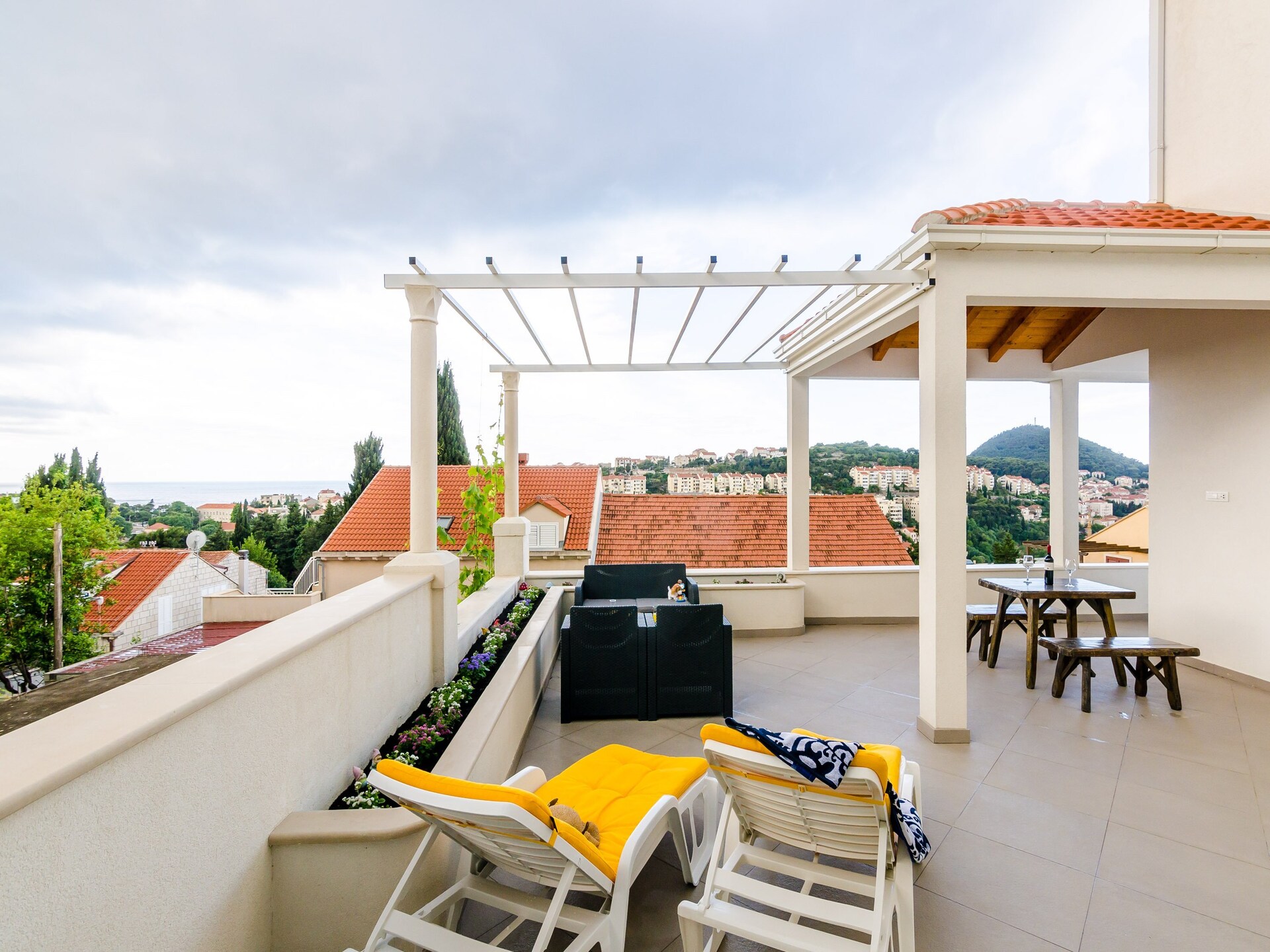 Studio met terras en stadszicht op 3 km van Oude Stad Dubrovnik - foto 34