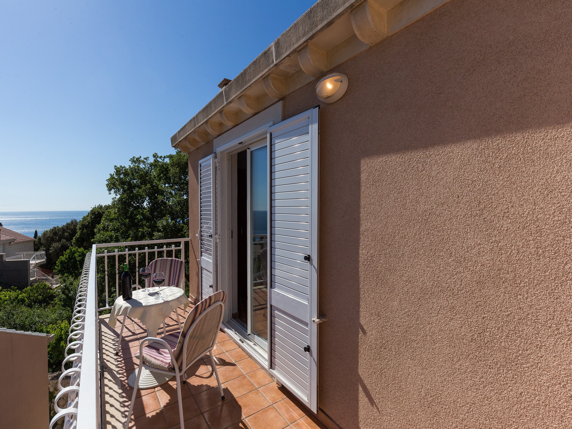 Premium studio met balkon en zeezicht in Plat, vlakbij Dubrovnik - foto 12