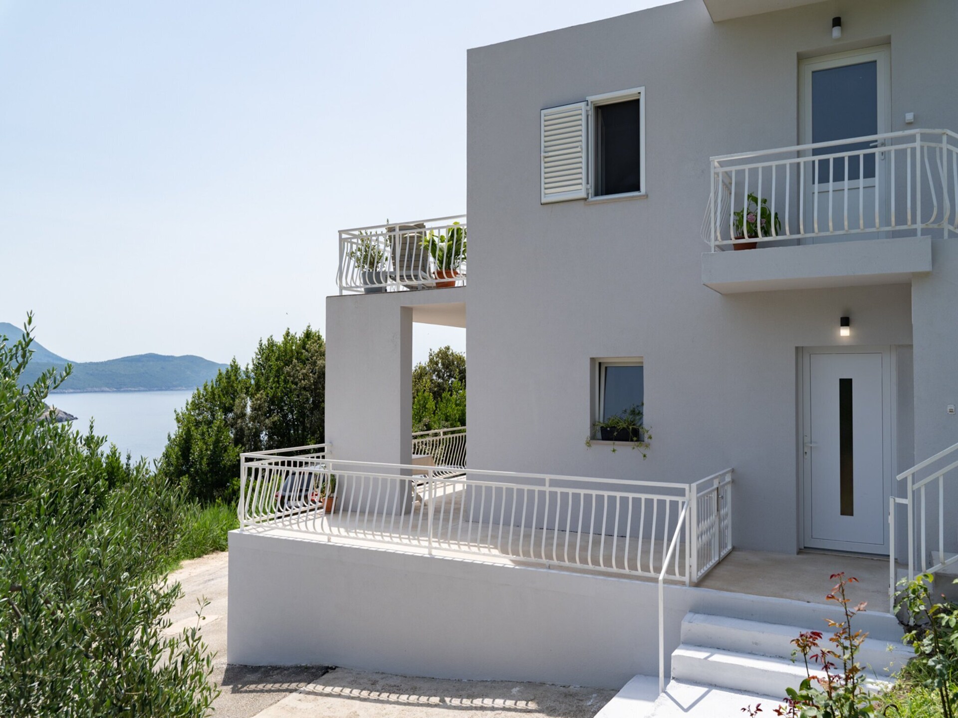 Op 800 m van het strand: Ruim appartement in Molunat met zeezicht - foto 23