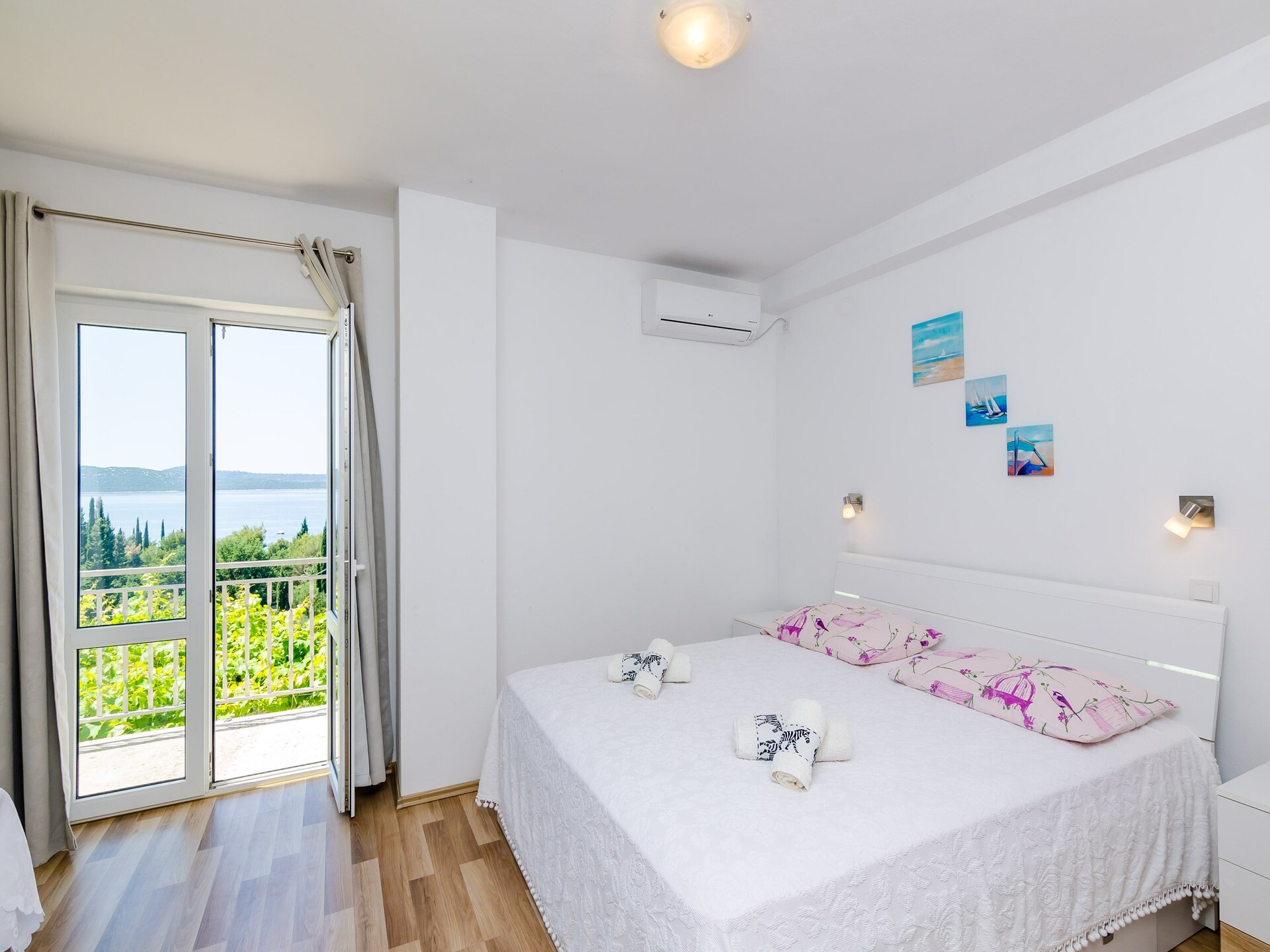 Premium studio met balkon en zeezicht in Slano, op 100 meter van het strand - foto 15