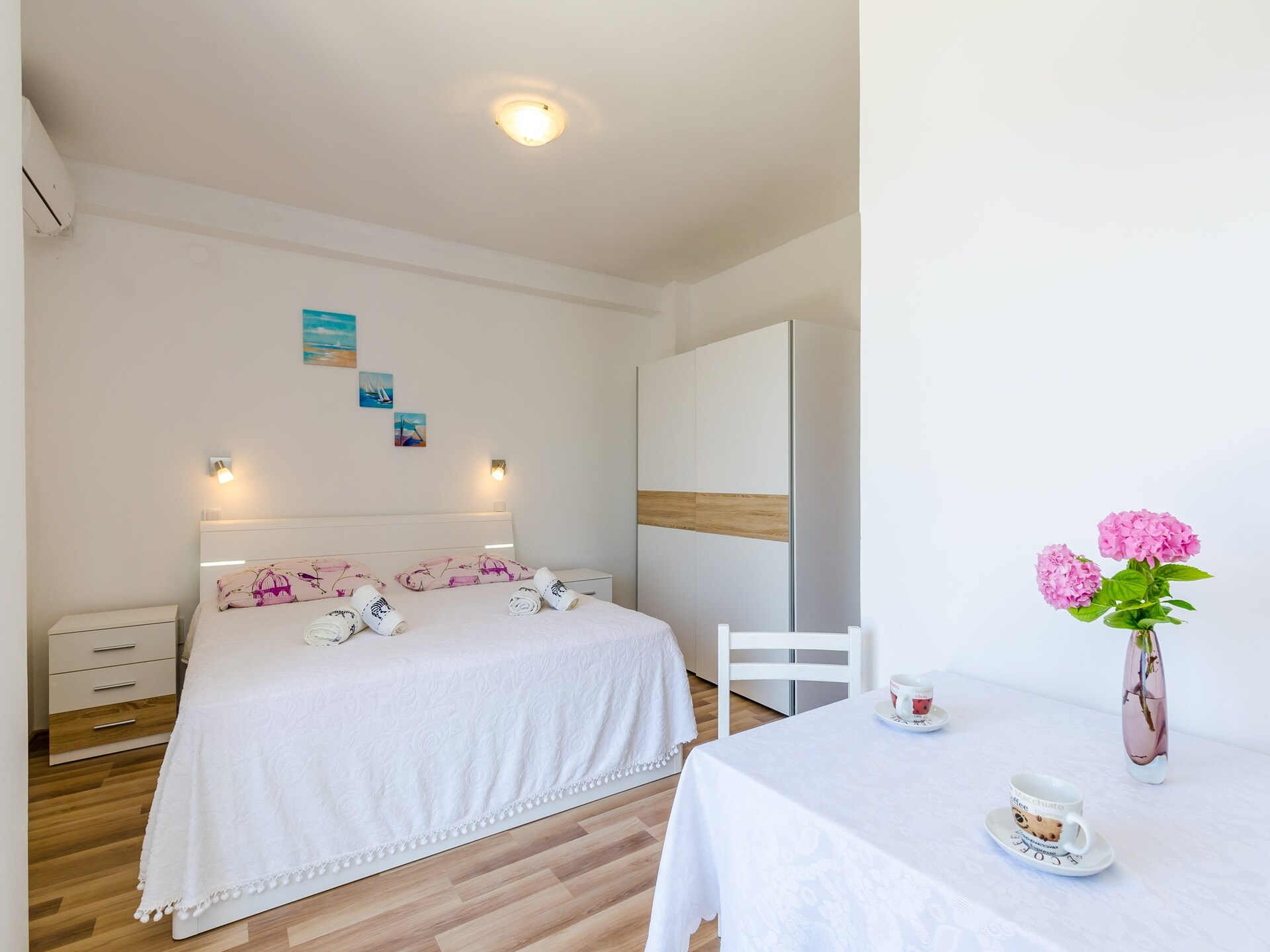 Premium studio met balkon en zeezicht in Slano, op 100 meter van het strand - foto 17