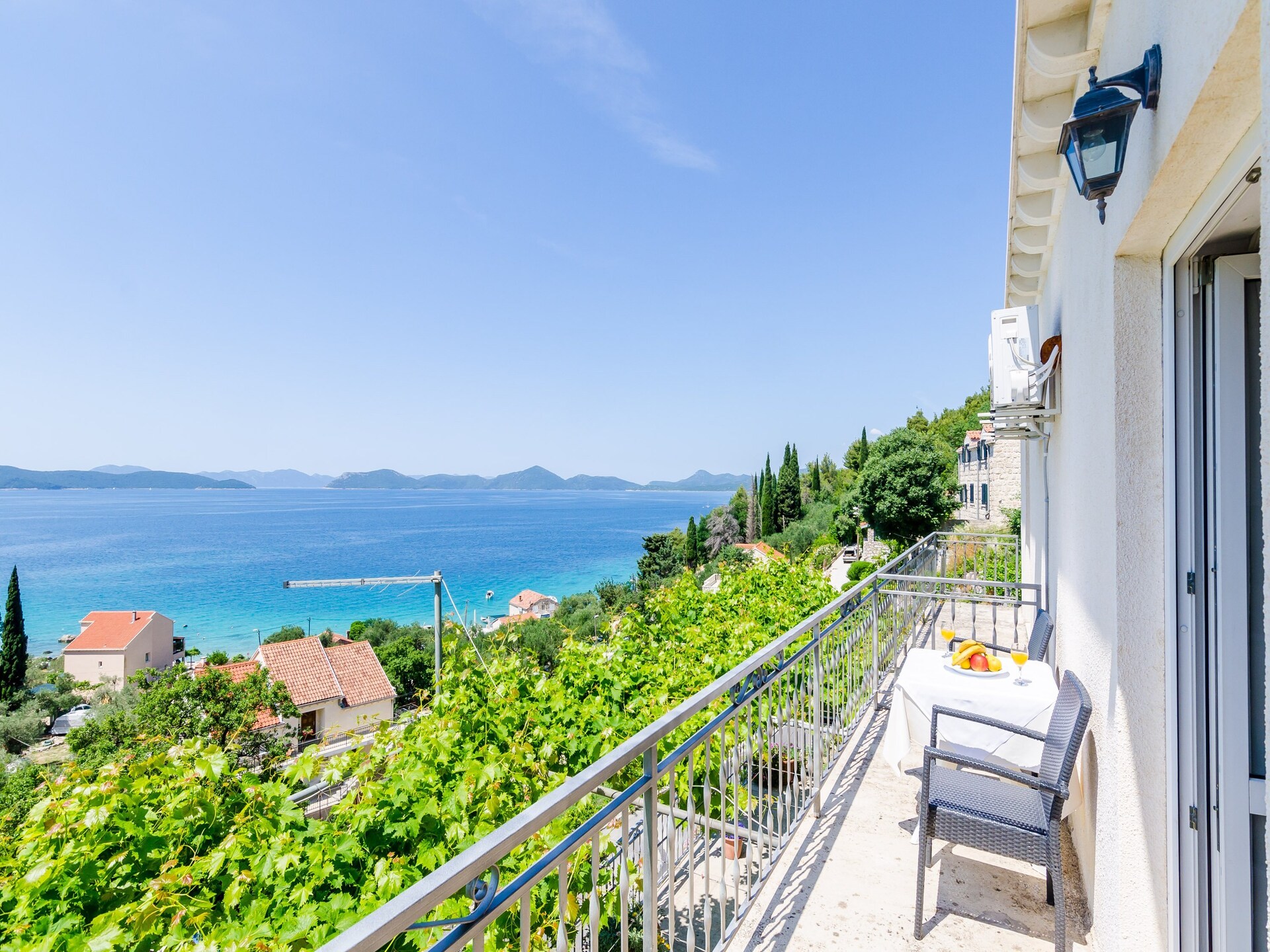 Premium studio met balkon en zeezicht in Slano, op 100 meter van het strand - foto 10