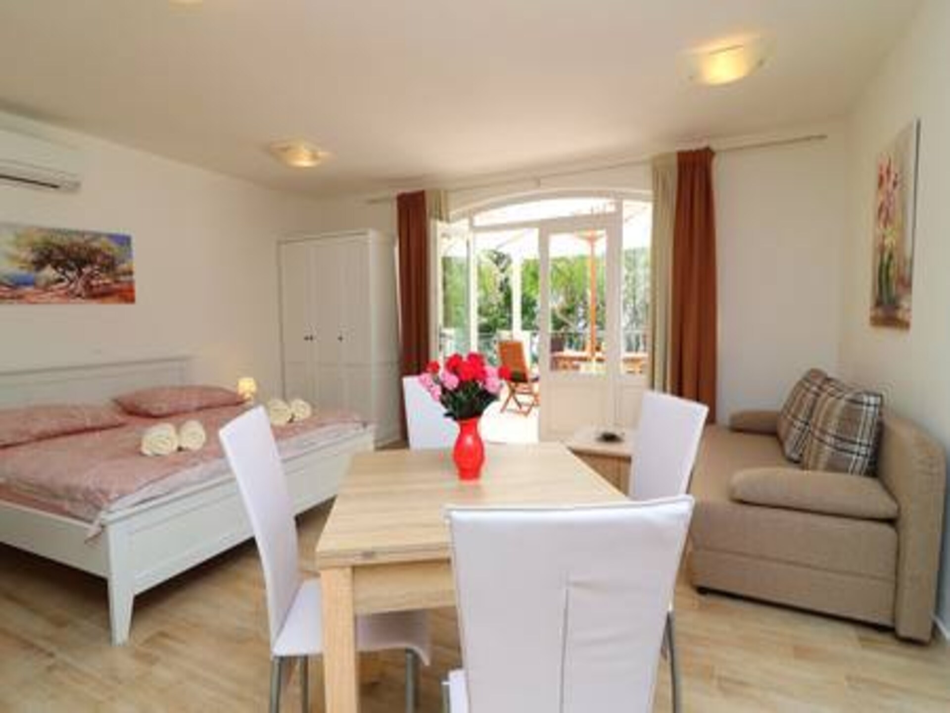 Luxe studio met zeezicht in het rustige Trstenik - foto 5