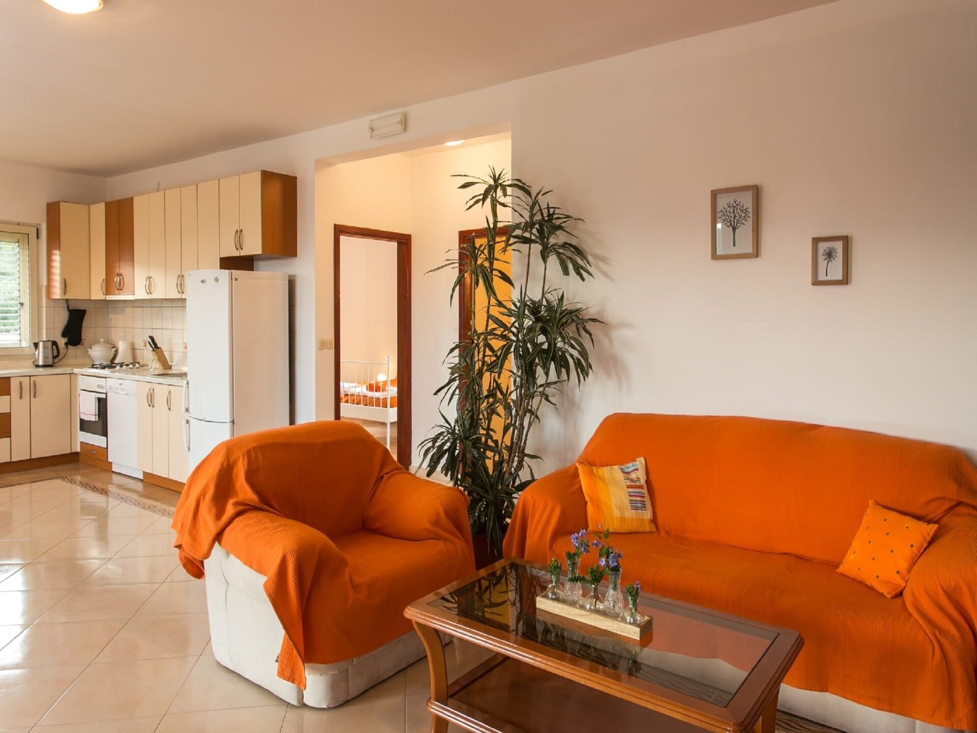 Appartement aan zee in Zaton Mali met terras en uitzicht op de Adriatische Zee - foto 5