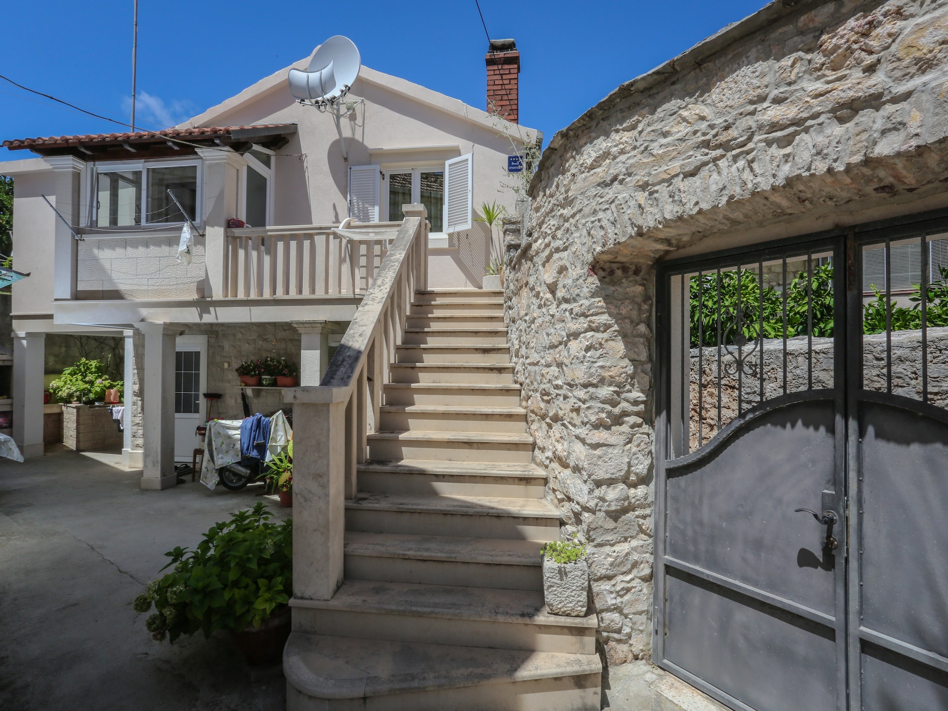 Knus appartement op 50 meter van zee in Supetar, eiland Brač - foto 31