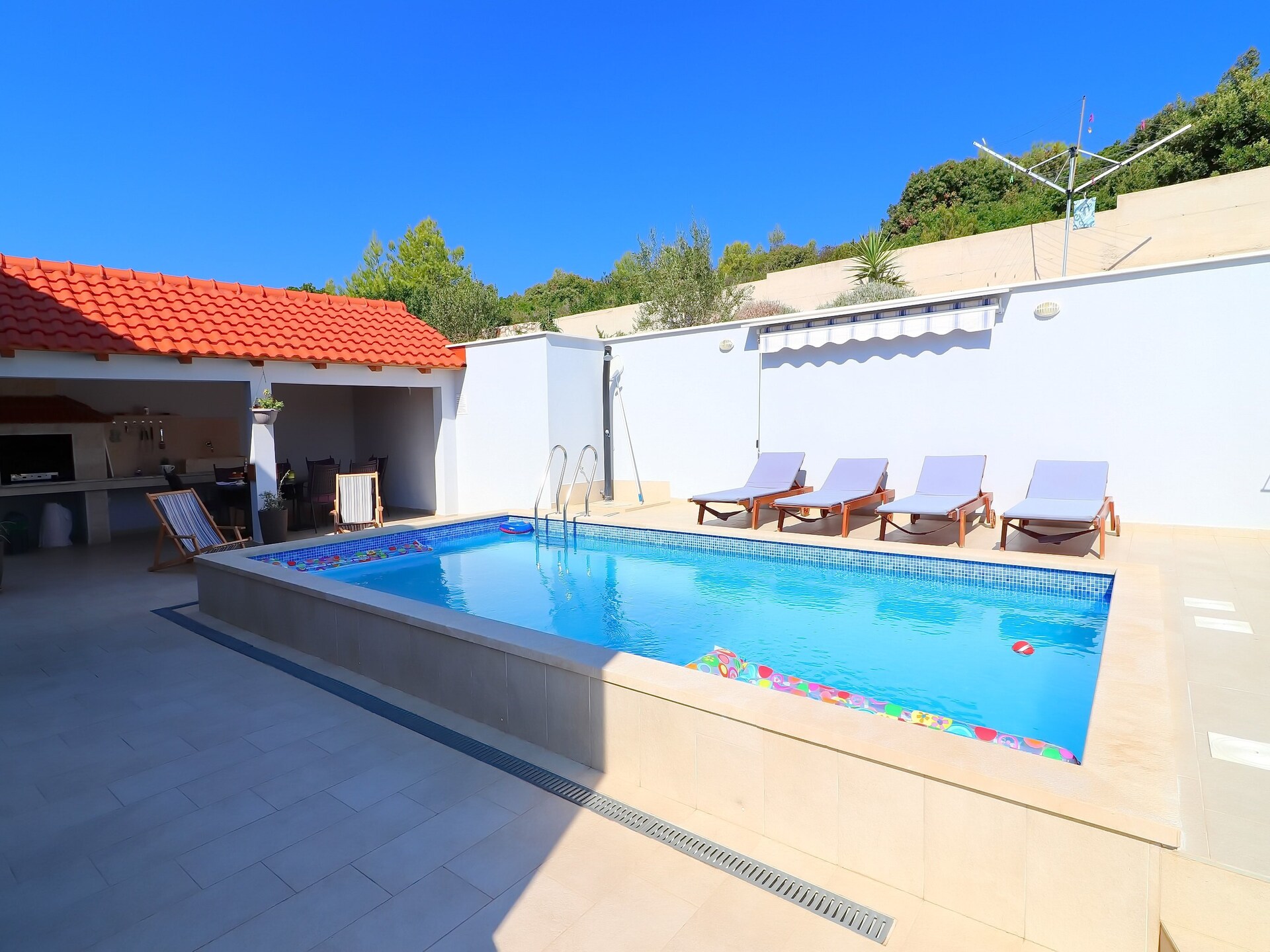 Villa Lavanda: Ruime 5-slaapkamer villa met privézwembad en zeezicht in Zavalatica - foto 34