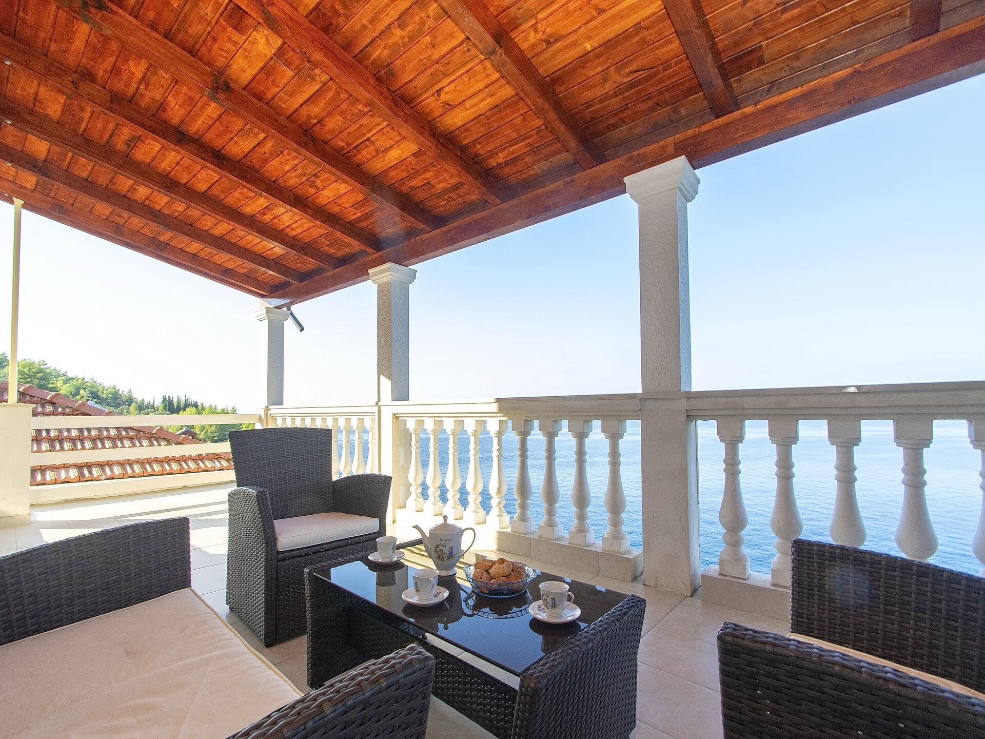 Zonovergoten villa aan zee met privézwembad en weids uitzicht op Korčula - foto 40