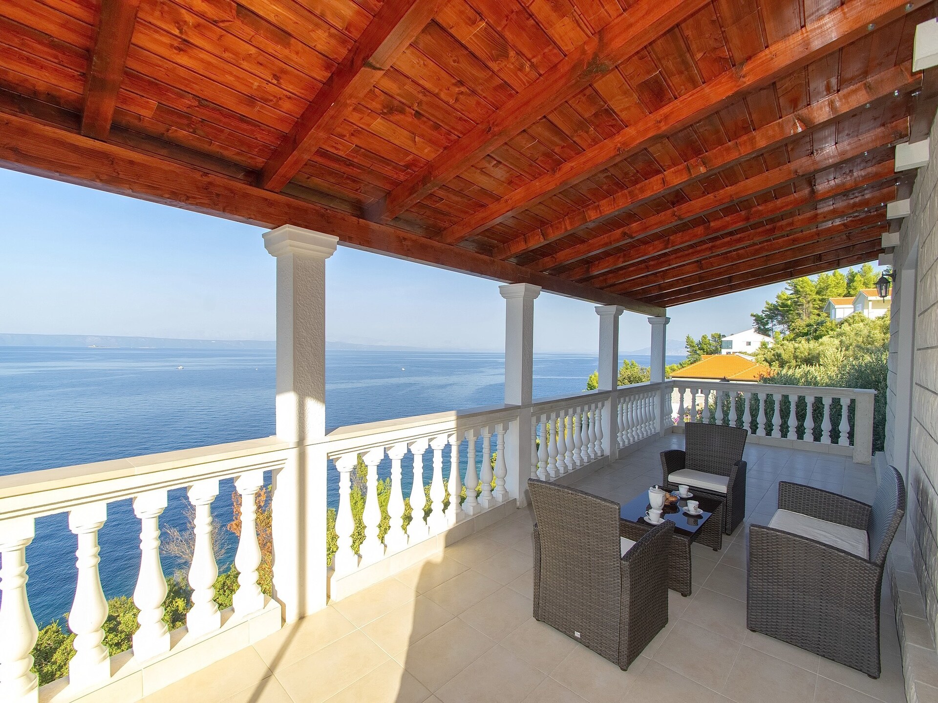 Zonovergoten villa aan zee met privézwembad en weids uitzicht op Korčula - foto 34
