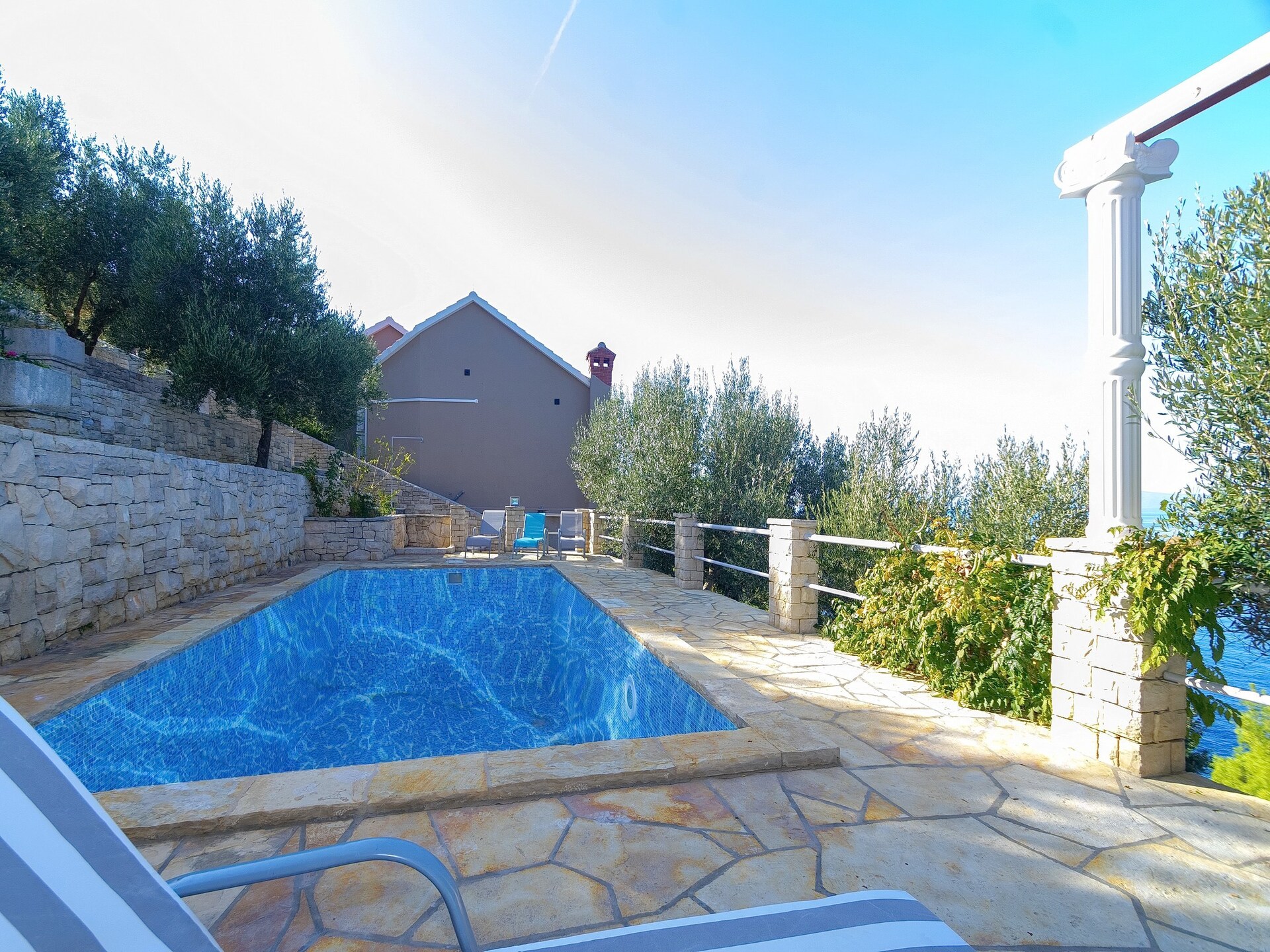 Zonovergoten villa aan zee met privézwembad en weids uitzicht op Korčula - foto 26