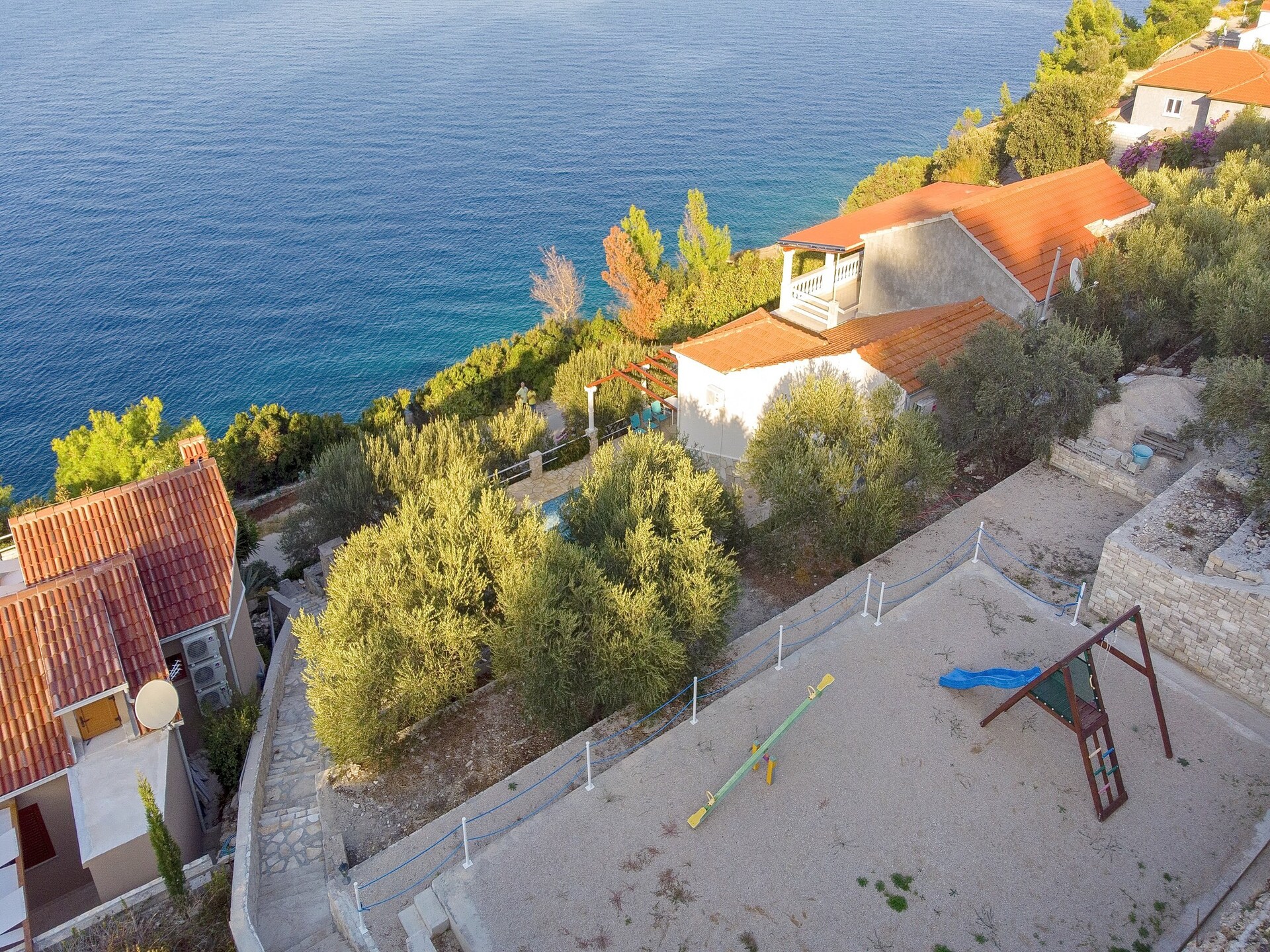 Zonovergoten villa aan zee met privézwembad en weids uitzicht op Korčula - foto 22