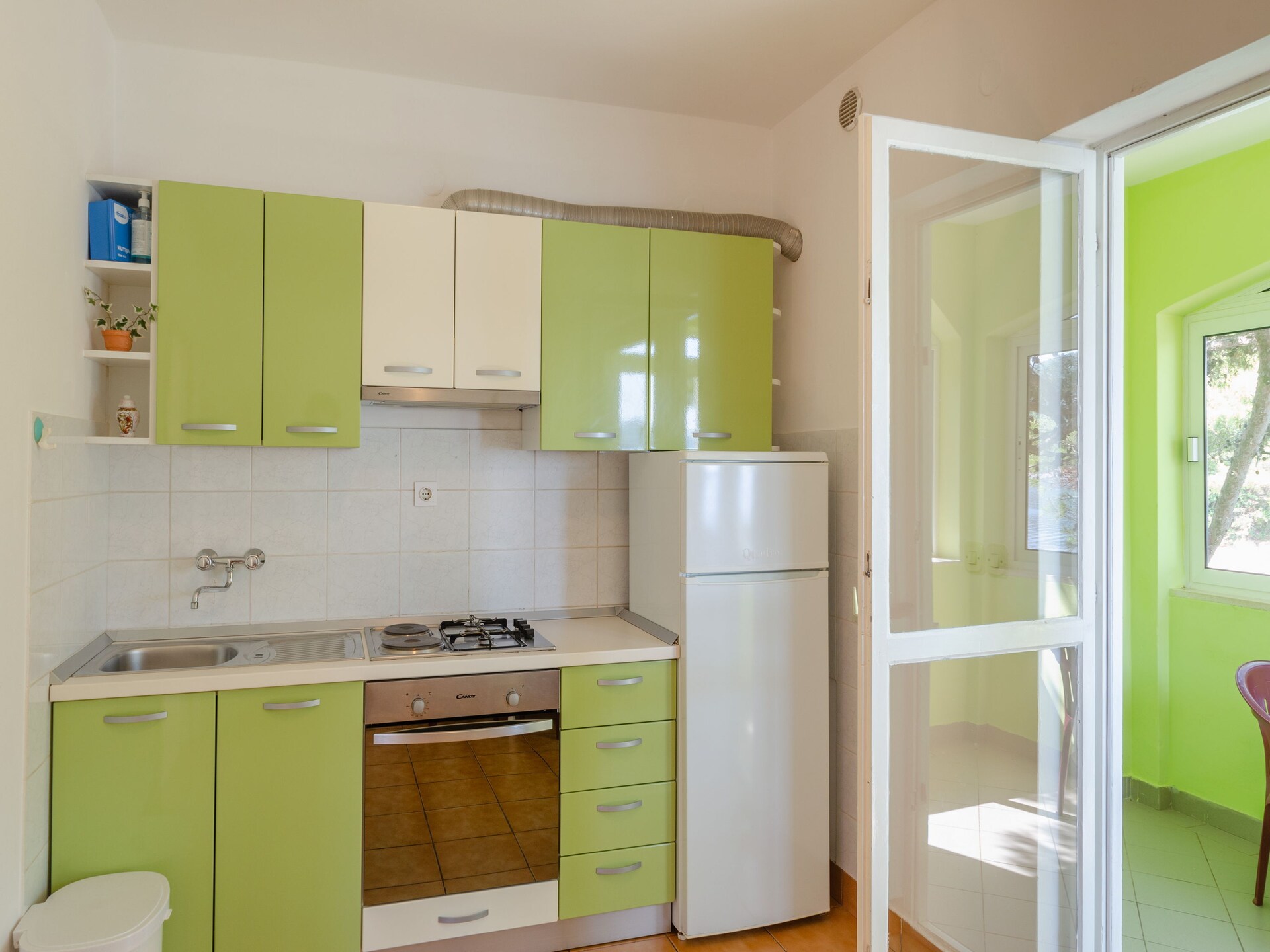 Appartement aan zee in Blato met balkon en prachtig uitzicht over de Adriatische Zee - foto 5
