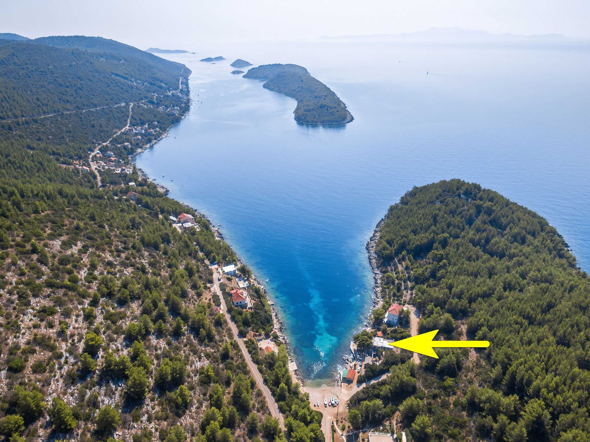 Appartement aan zee in Blato met balkon en prachtig uitzicht over de Adriatische Zee - foto 22