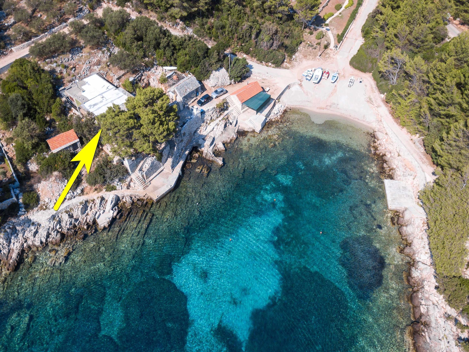 Appartement met zeezicht en balkon in Blato, Korčula - foto 16