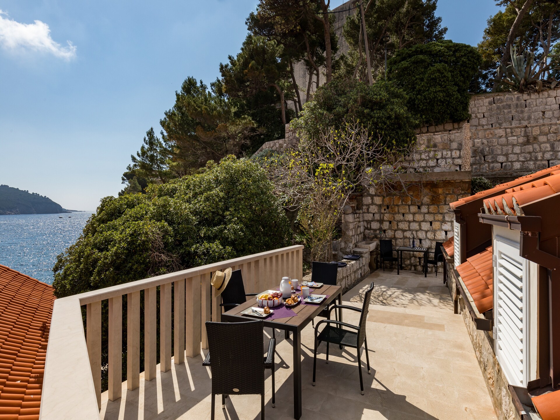 Appartement met zeezicht en terras op 100 meter van het strand in Dubrovnik - foto 2