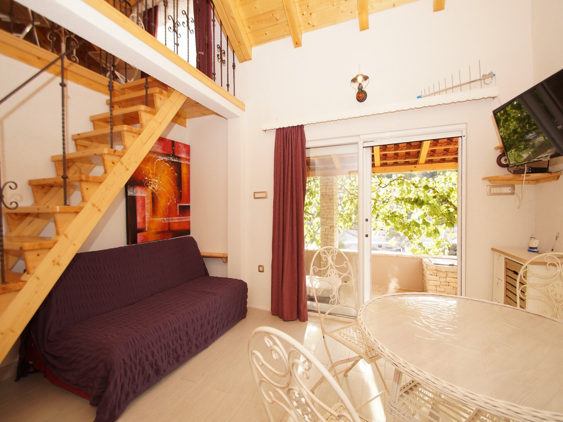 Stone House Mia: Authentiek stenen vakantiehuis met zeezicht in Vela Luka - foto 3
