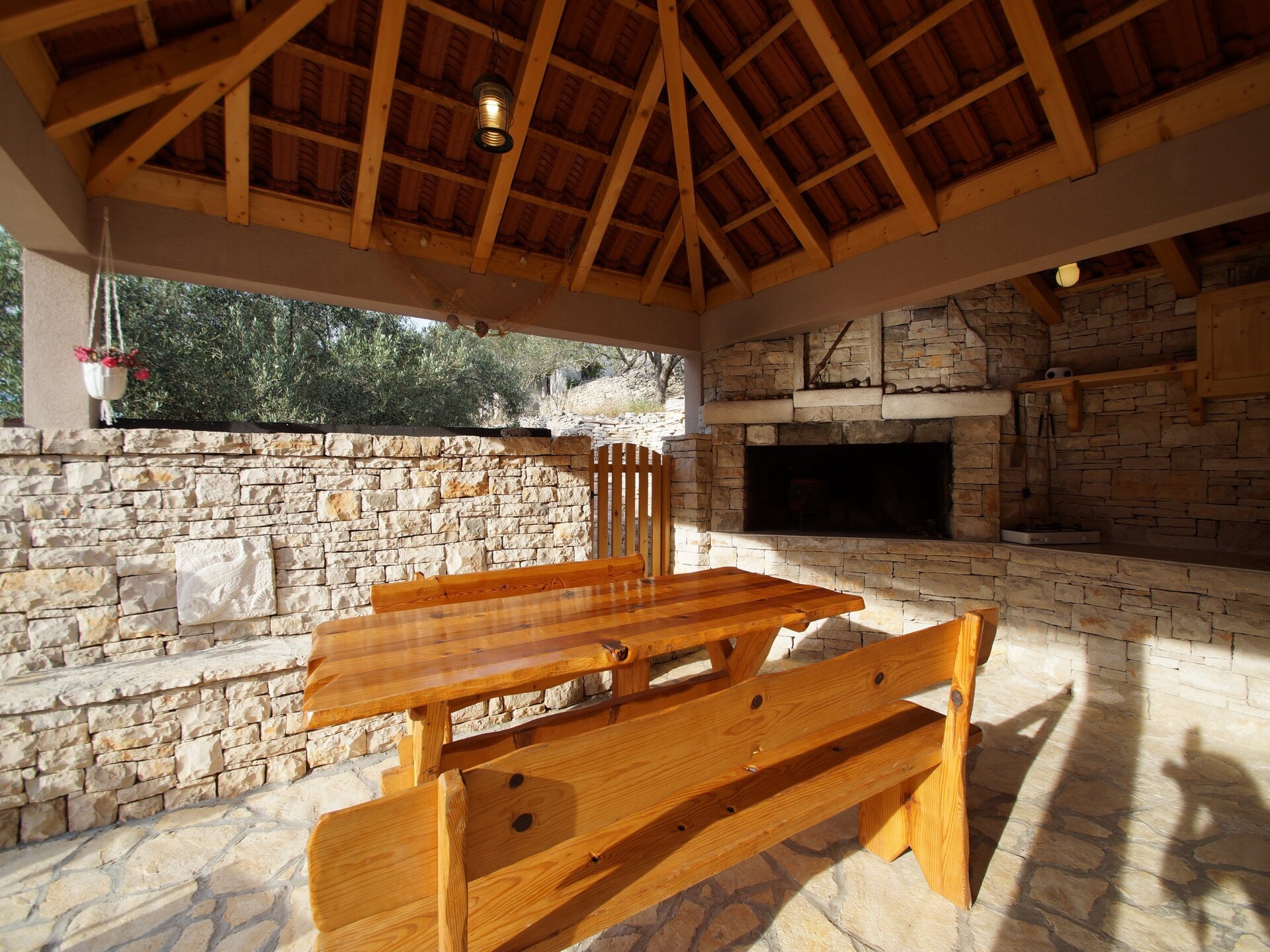 Stone House Mia: Authentiek stenen vakantiehuis met zeezicht in Vela Luka - foto 32