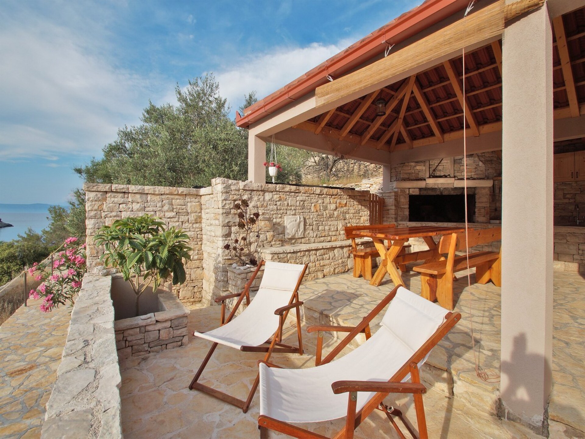 Stone House Mia: Authentiek stenen vakantiehuis met zeezicht in Vela Luka - foto 30