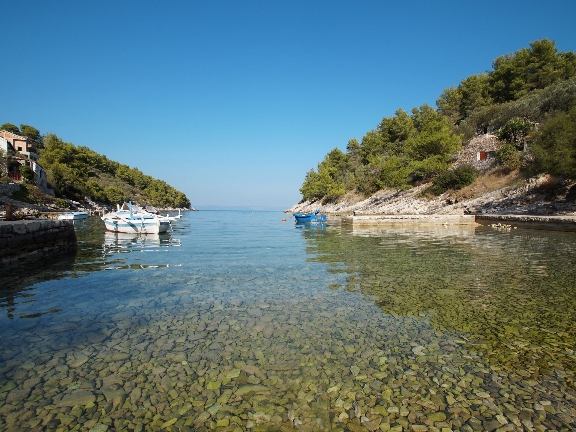 Stone House Mia: Authentiek stenen vakantiehuis met zeezicht in Vela Luka - foto 17