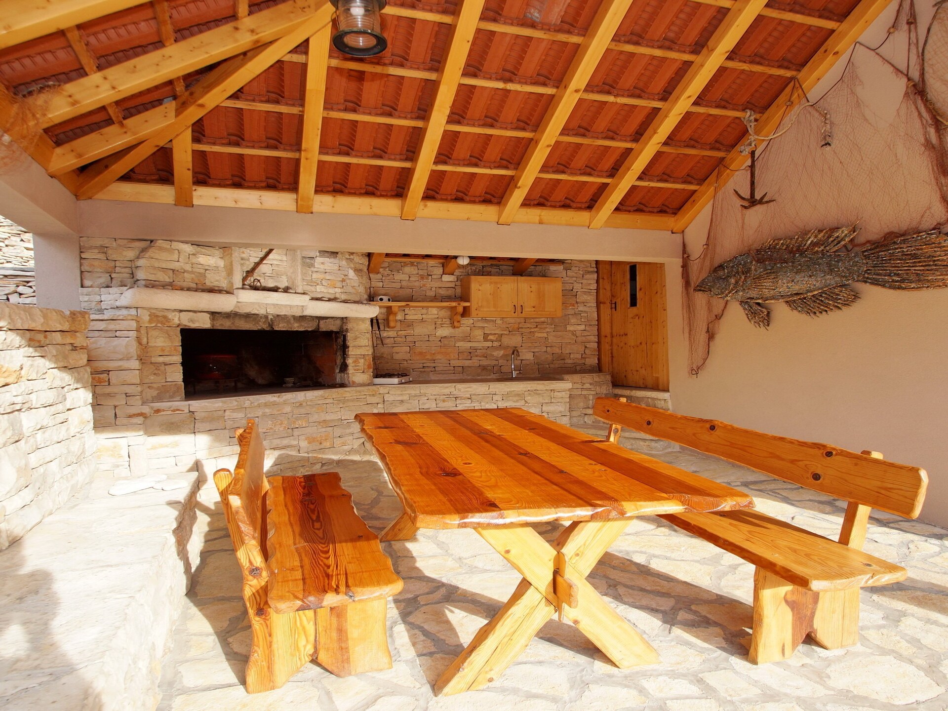 Stone House Mia: Authentiek stenen vakantiehuis met zeezicht in Vela Luka - foto 57