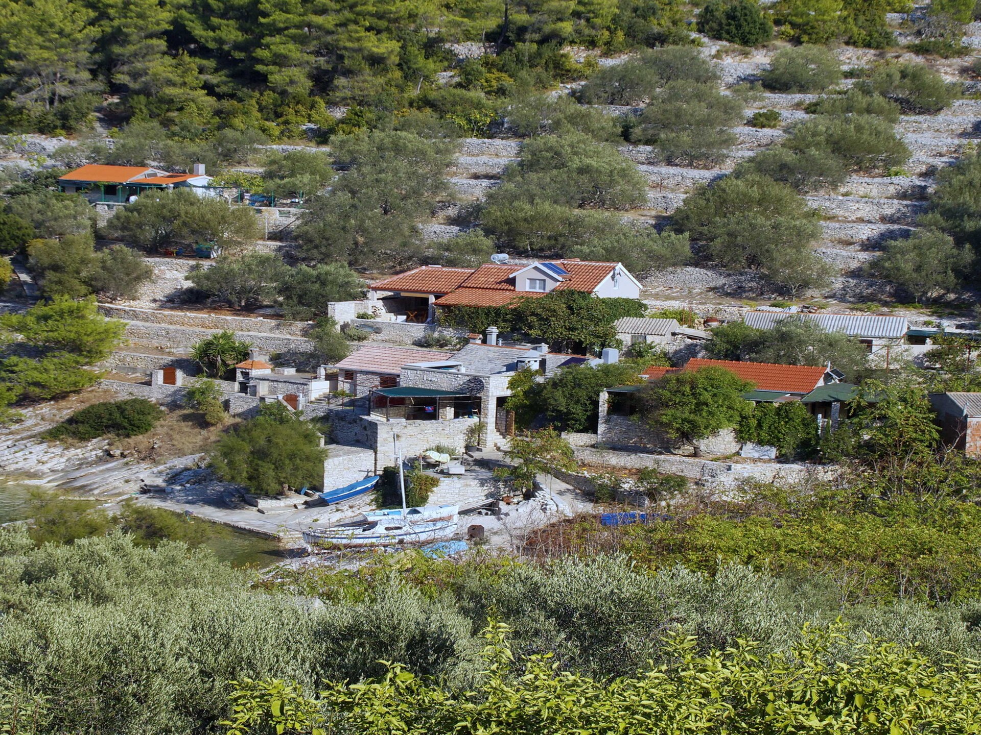 Stone House Mia: Authentiek stenen vakantiehuis met zeezicht in Vela Luka - foto 52