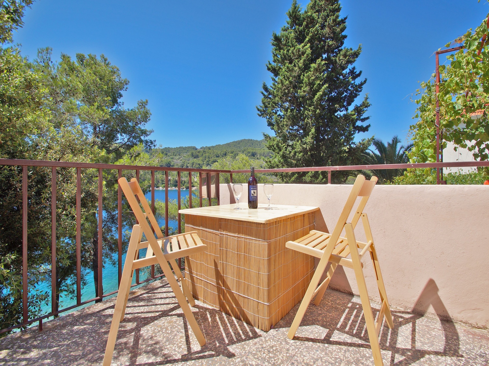 Appartement Dana in Vela Luka: Direct aan zee met terras - foto 38
