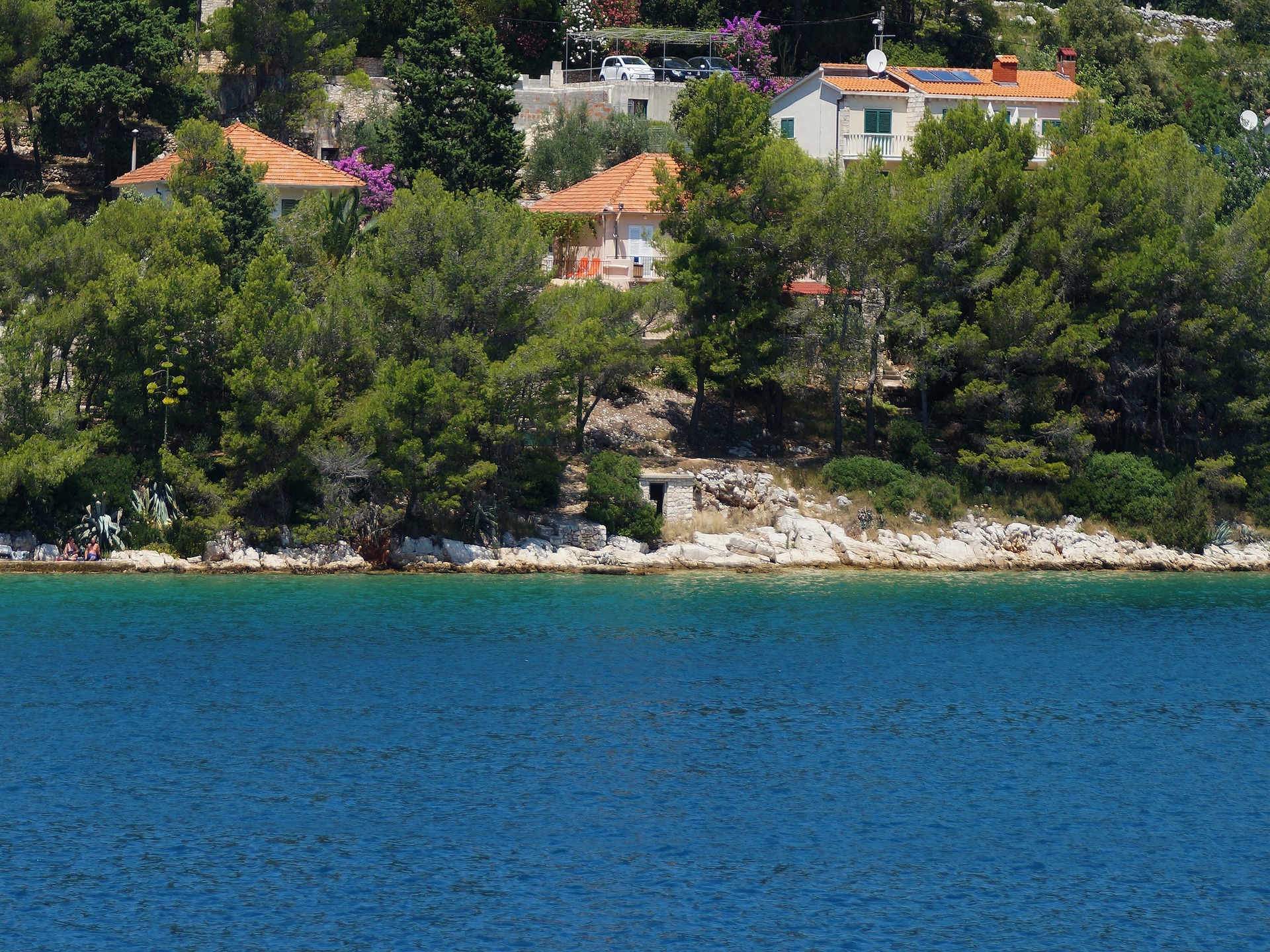 Appartement Dana in Vela Luka: Direct aan zee met terras - foto 28