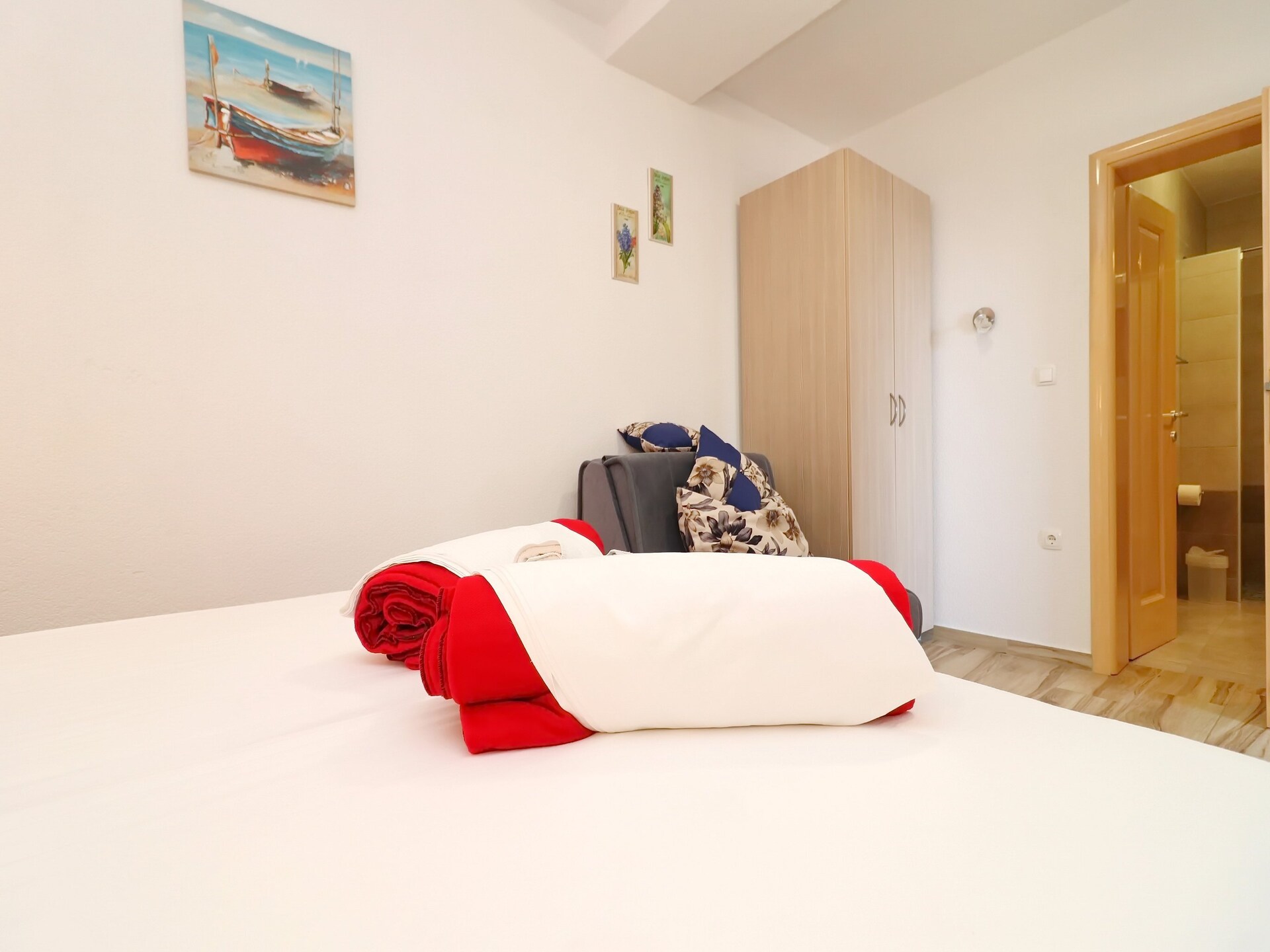 Comfortabel appartement aan zee met terras en uitzicht bij Orebić - foto 7