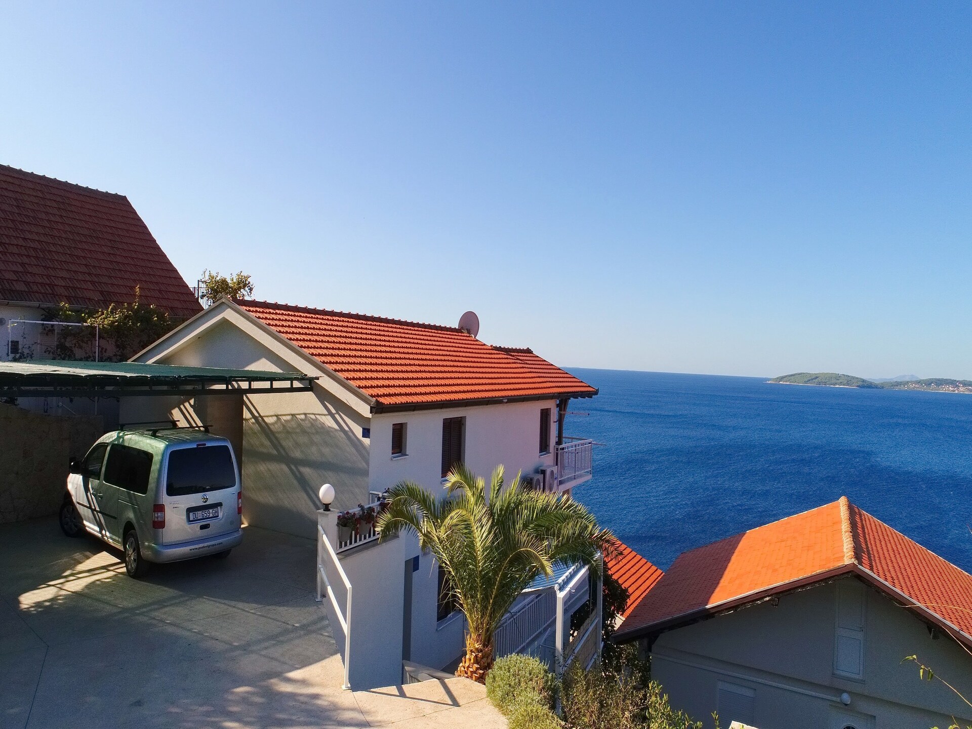 Knus appartement met zeezicht en terras, 200m van strand in Orebic - foto 20
