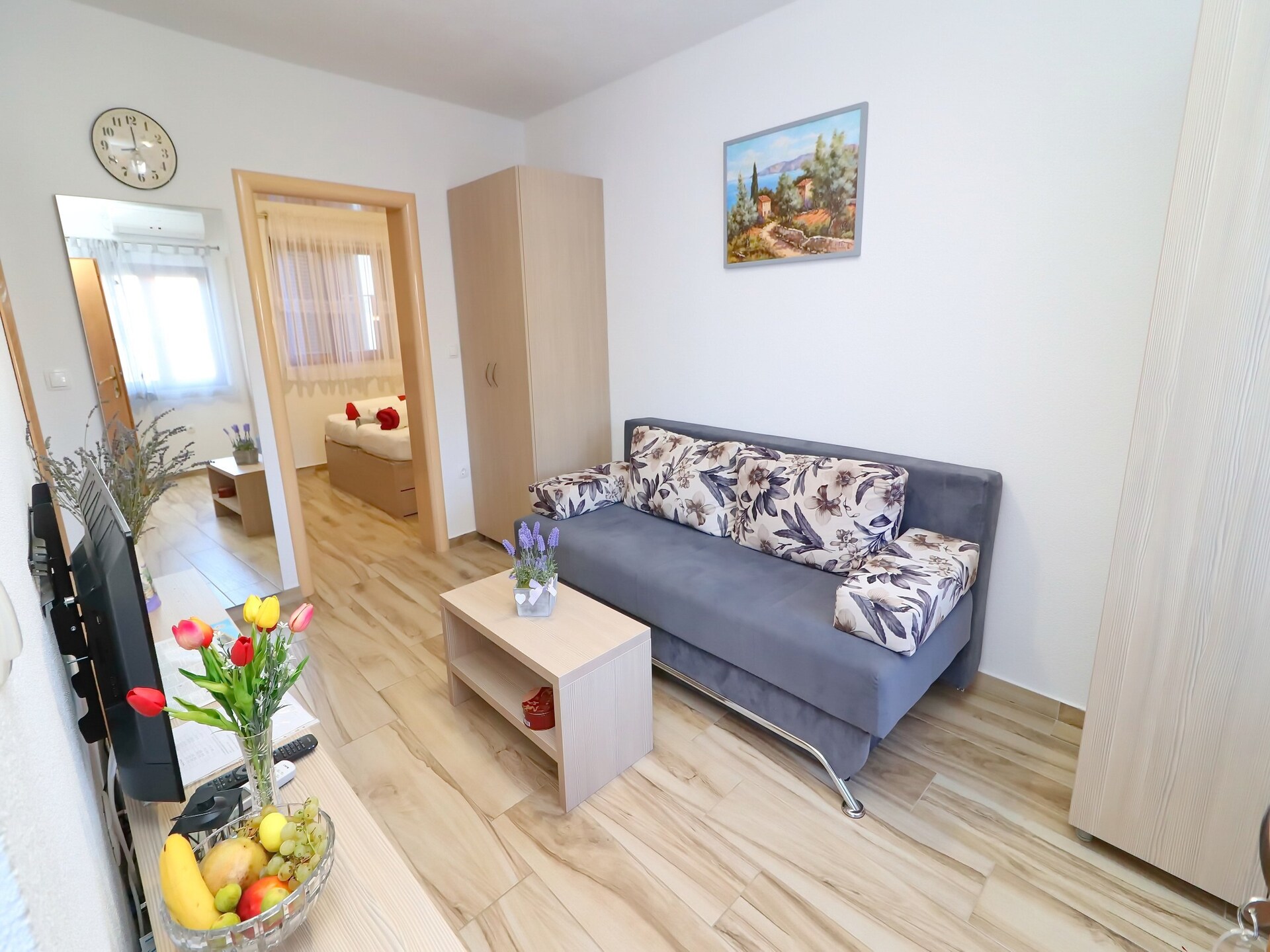 Knus appartement met zeezicht en terras, 200m van strand in Orebic - foto 5