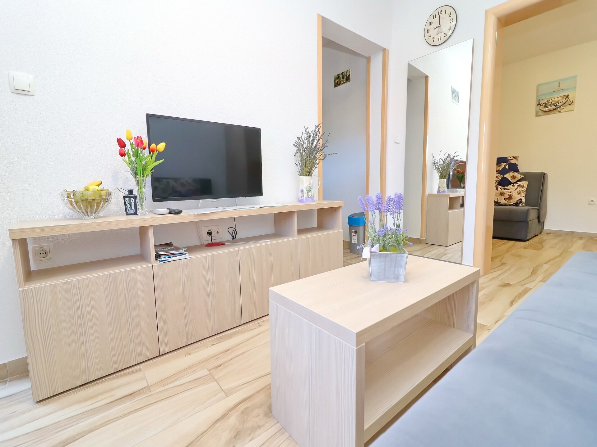 Knus appartement met zeezicht en terras, 200m van strand in Orebic - foto 7