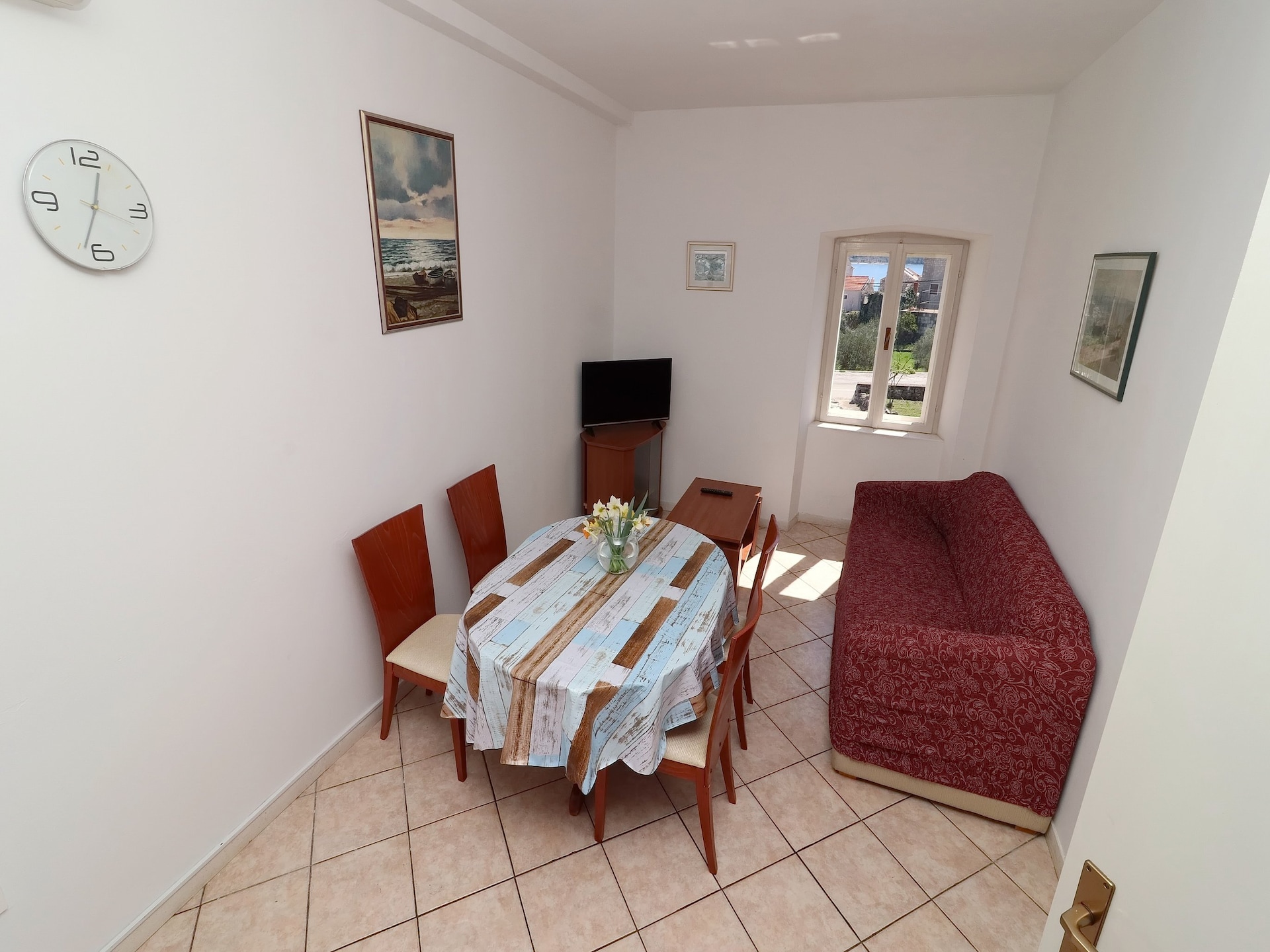 Op 400 m van het strand: Ruim appartement in Slano voor 4 personen - foto 2