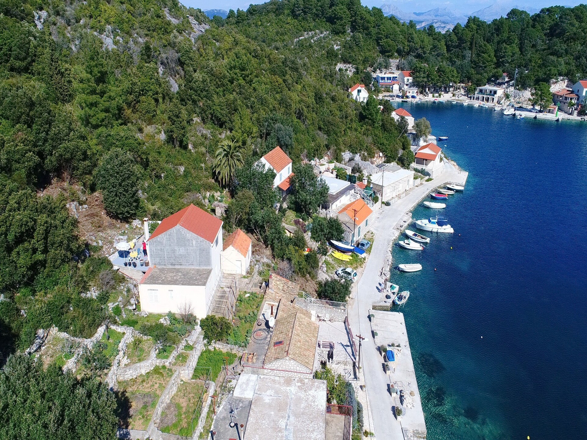 Appartement aan zee in Okuklje, Mljet – eigen terras en uitzicht over de baai - foto 21
