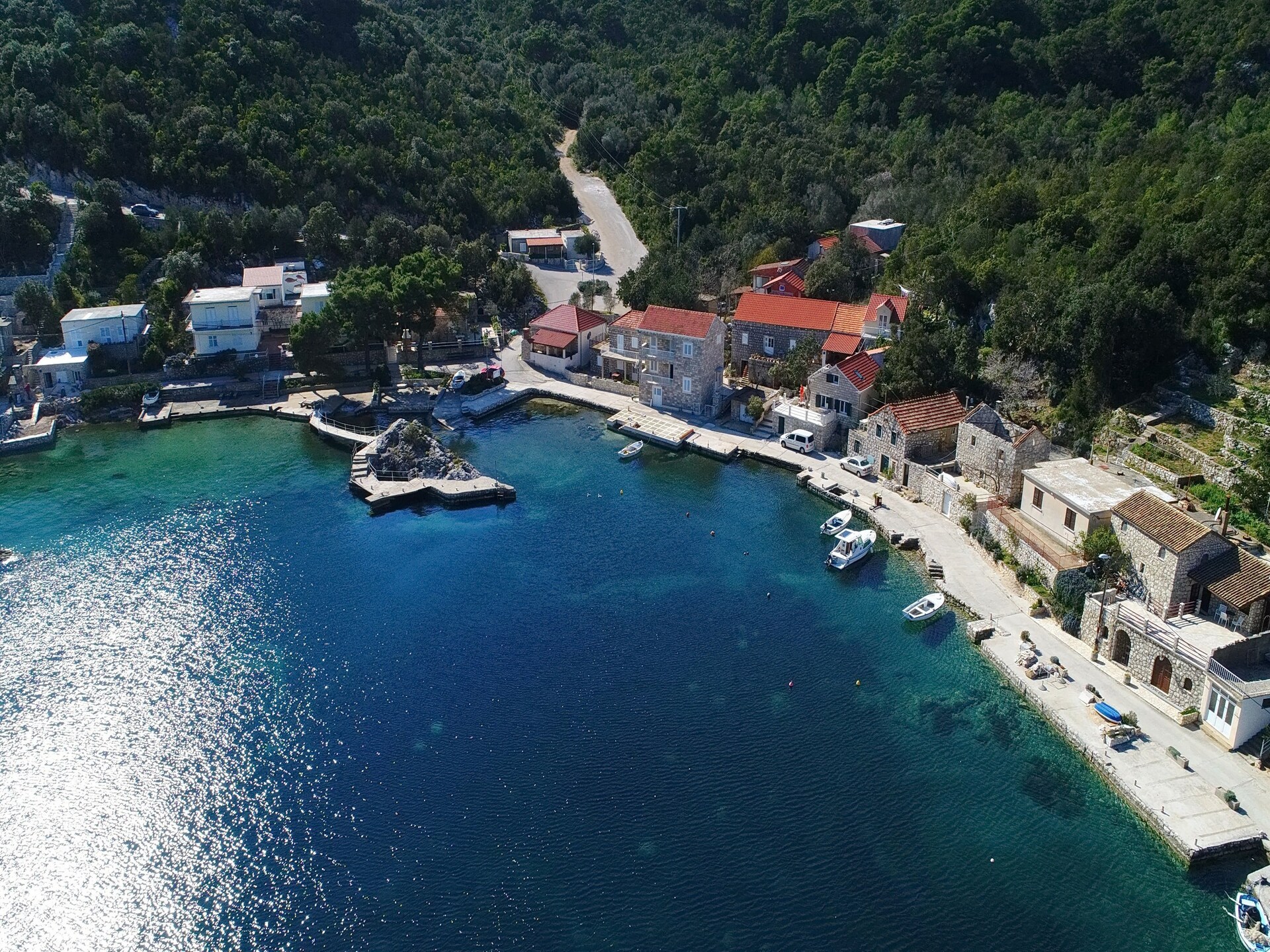 Appartement aan zee in Okuklje, Mljet – eigen terras en uitzicht over de baai - foto 24