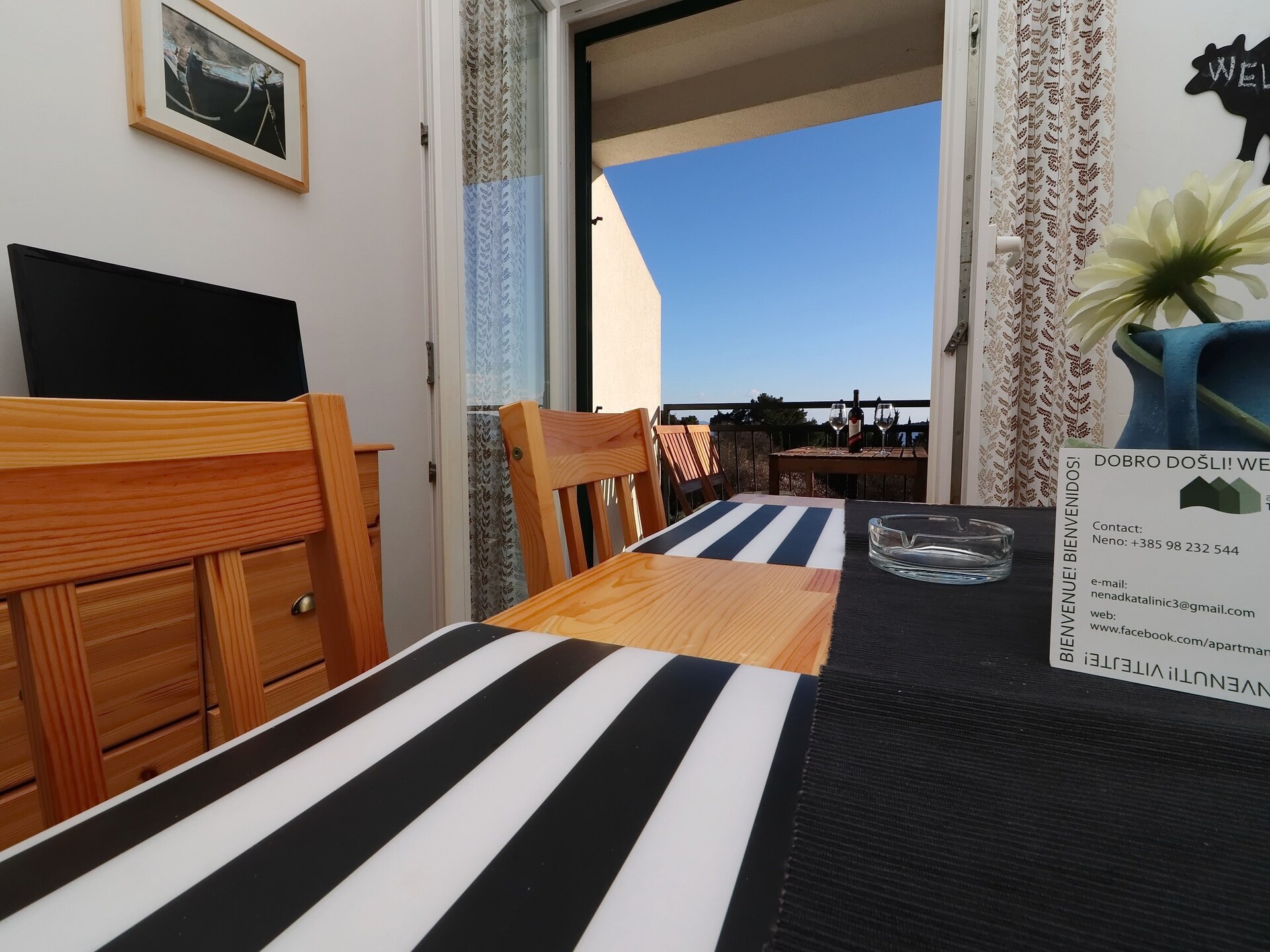 Appartement met zeezicht in Orebić, vlakbij het strand - foto 3