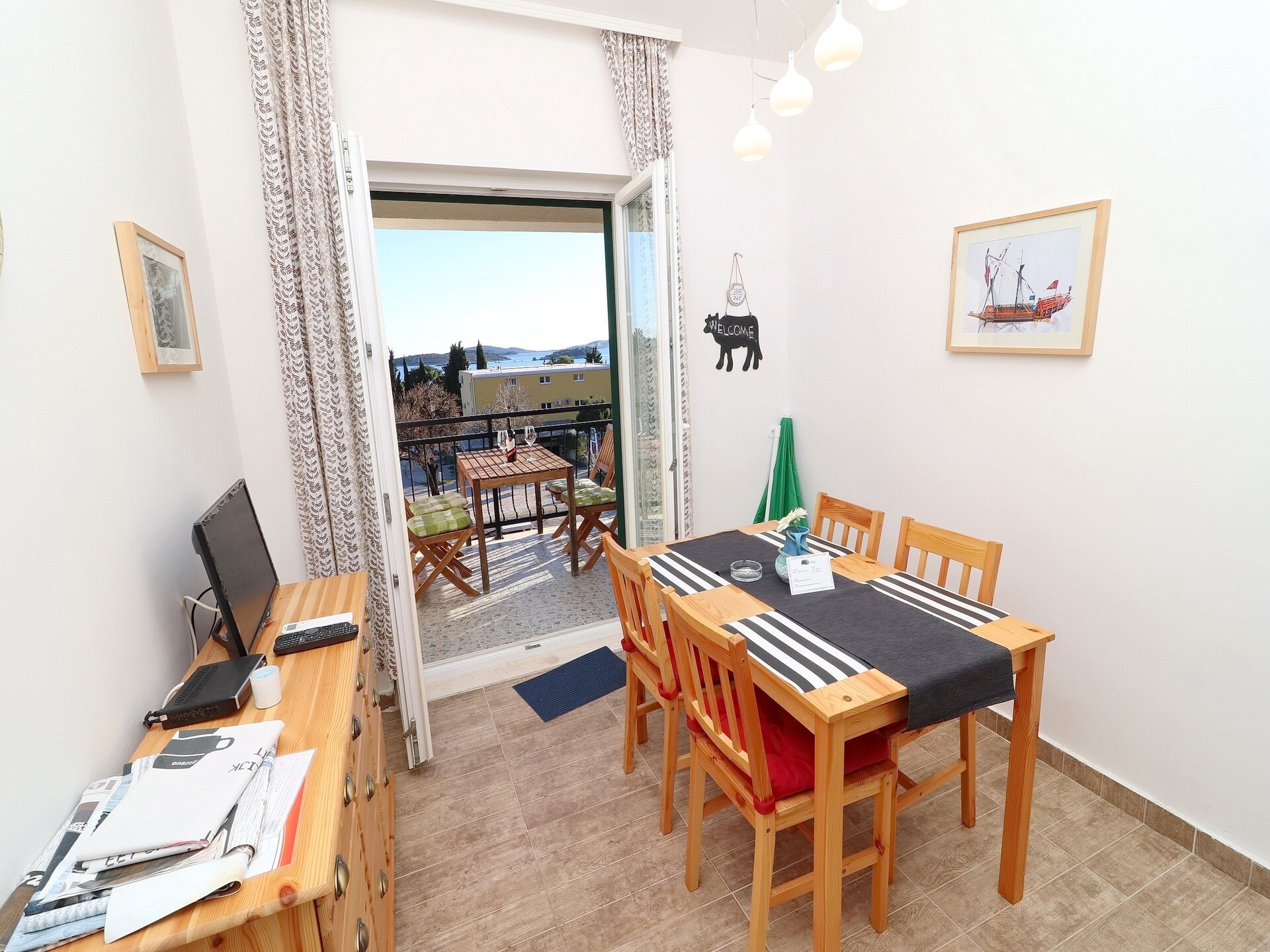 Appartement met zeezicht in Orebić, vlakbij het strand - foto 2