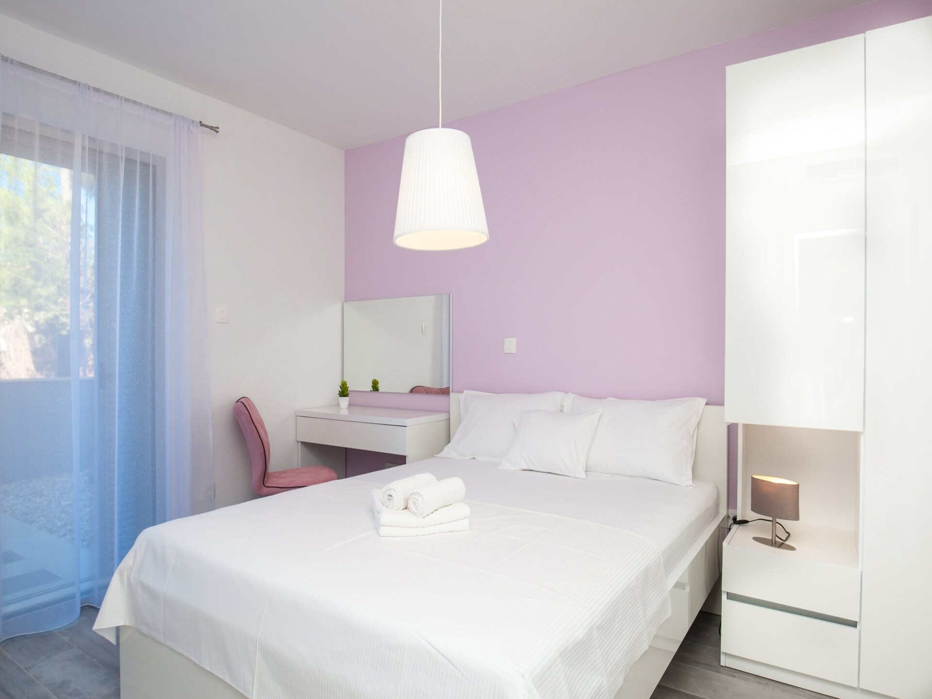 Op 400 m van het strand: Ruim appartement in Bol voor 4 personen - foto 5