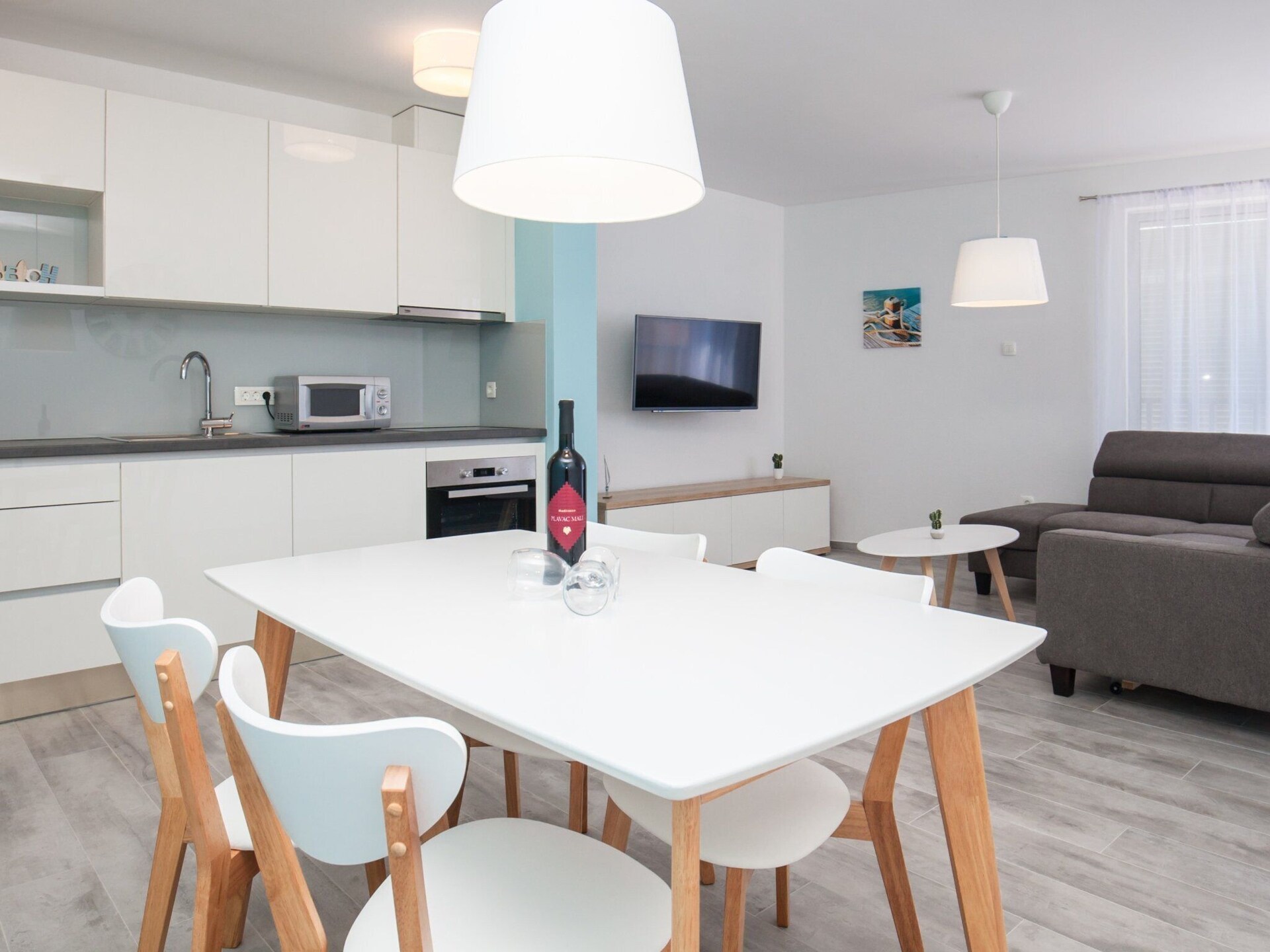 Zonovergoten appartement aan zee met uitzicht op de Adriatische kust - foto 11