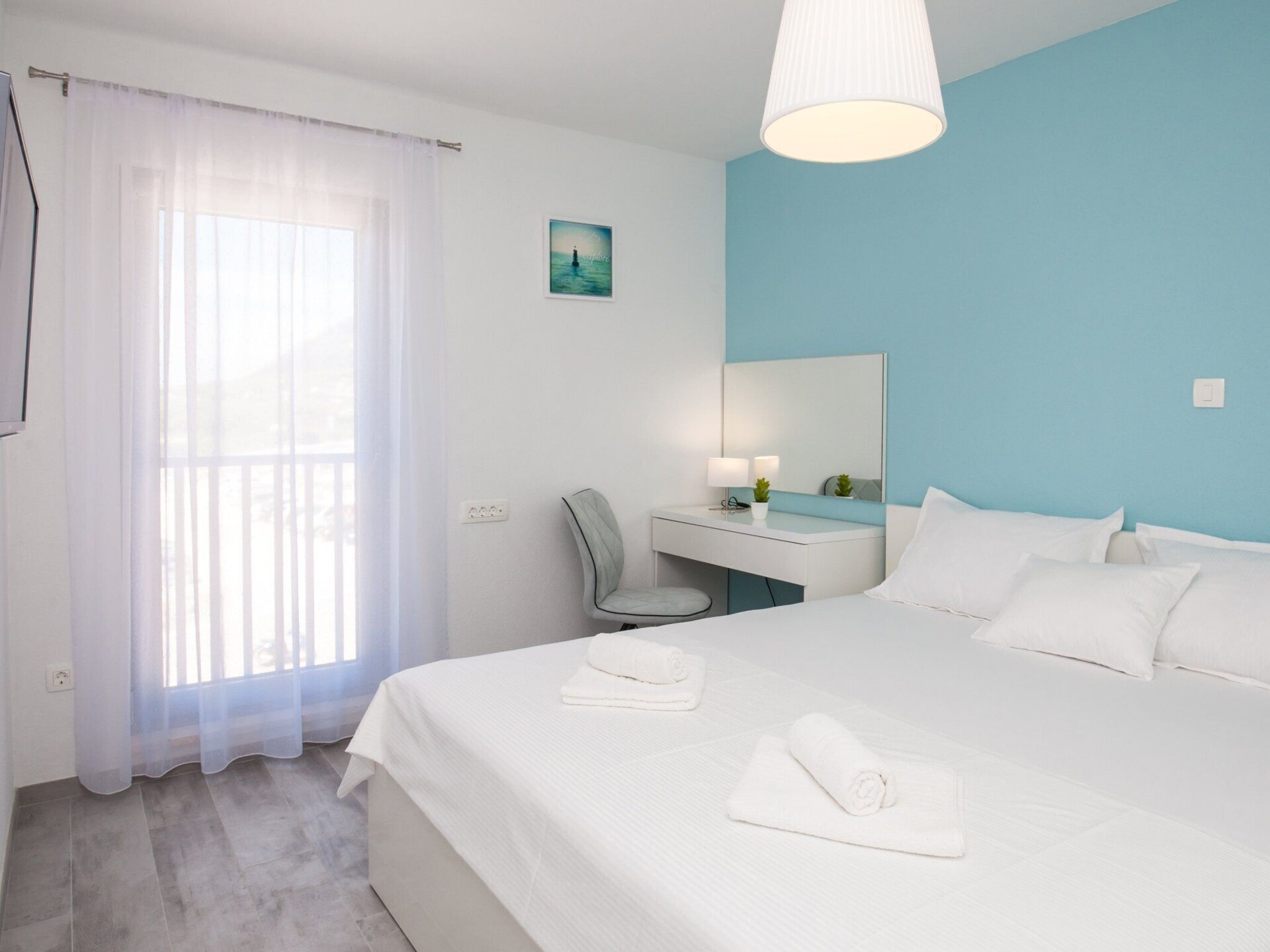 Zonovergoten appartement aan zee met uitzicht op de Adriatische kust - foto 13
